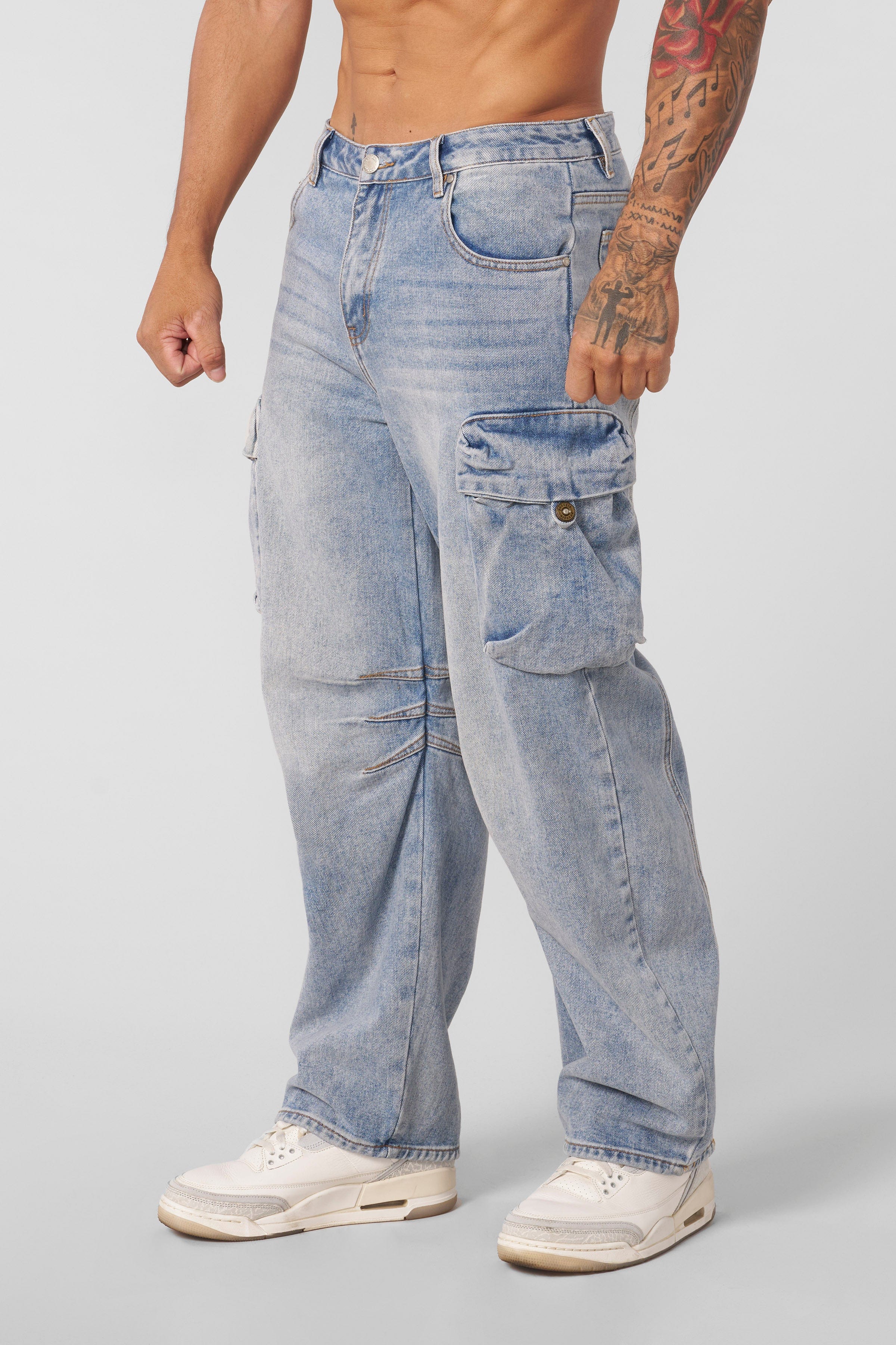 6012 - Baggy Cargo Jeans