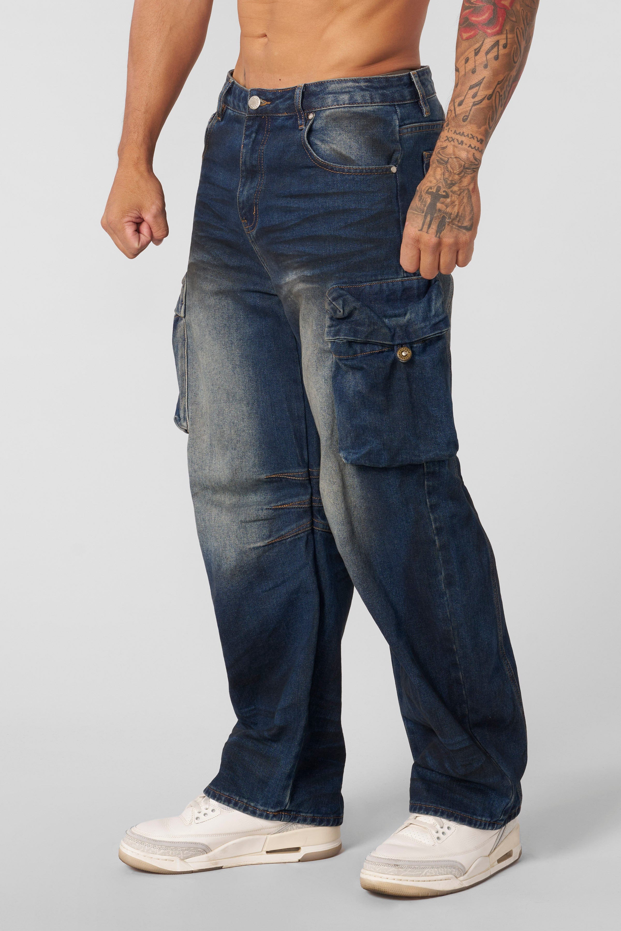 6012 - Baggy Cargo Jeans
