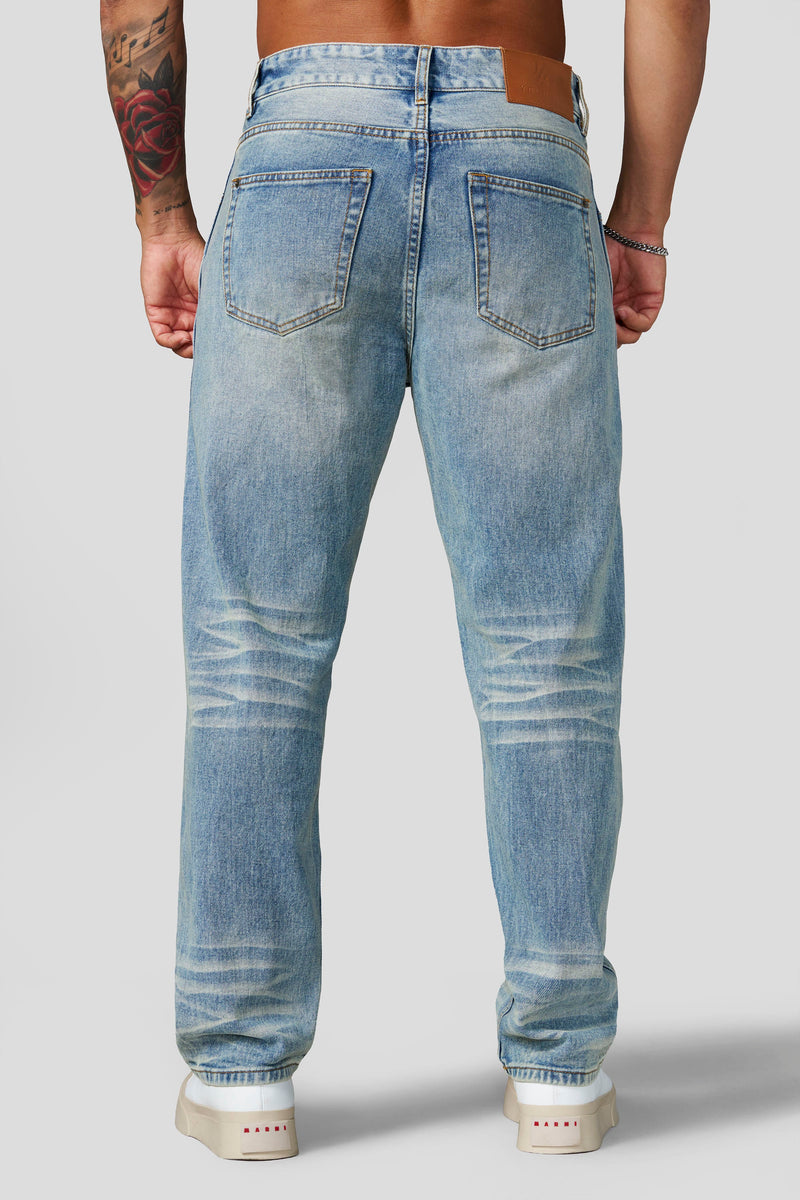6016 - Fade Line Jeans