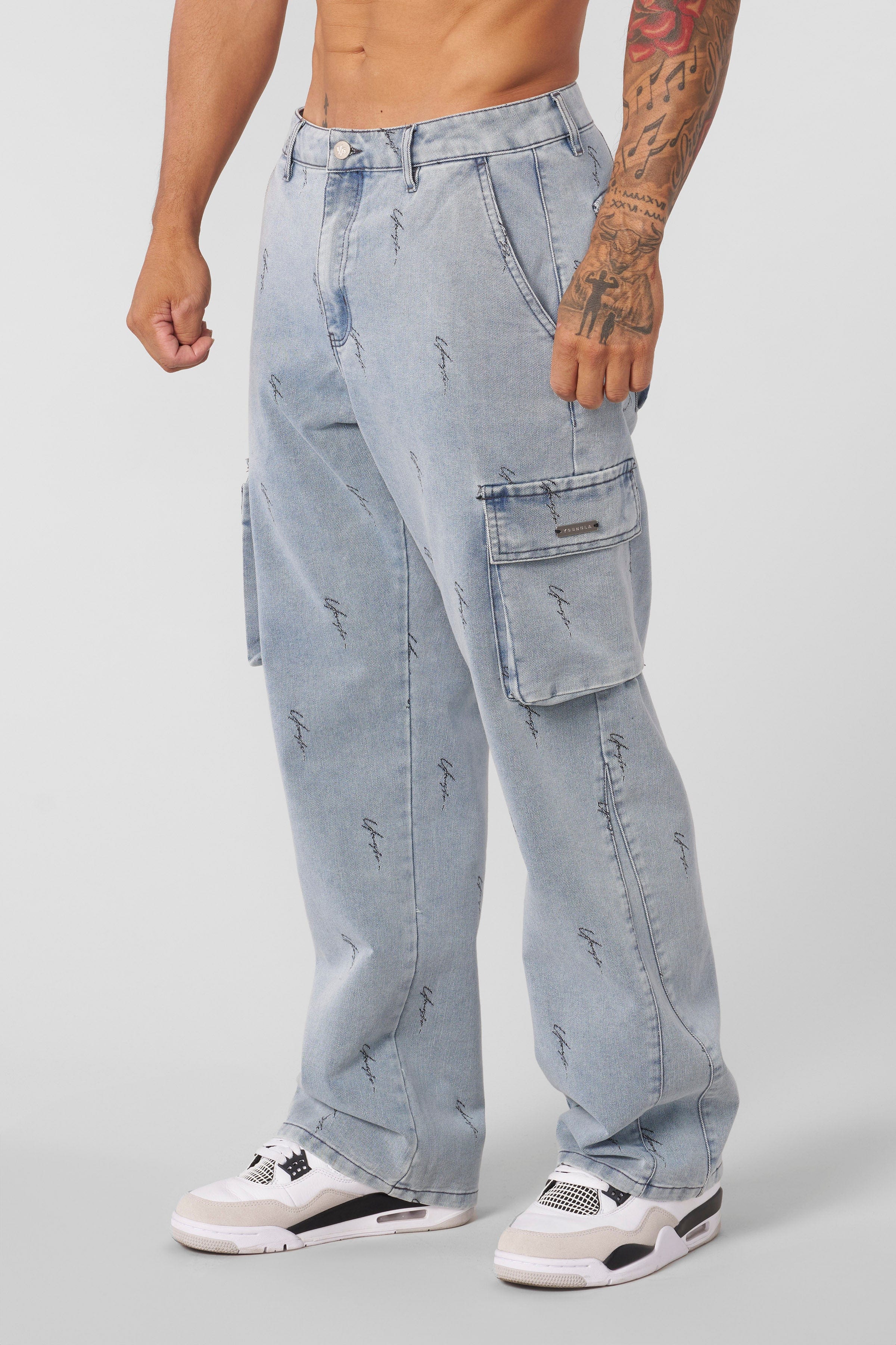 6028 - Streetwear Baggy Jeans
