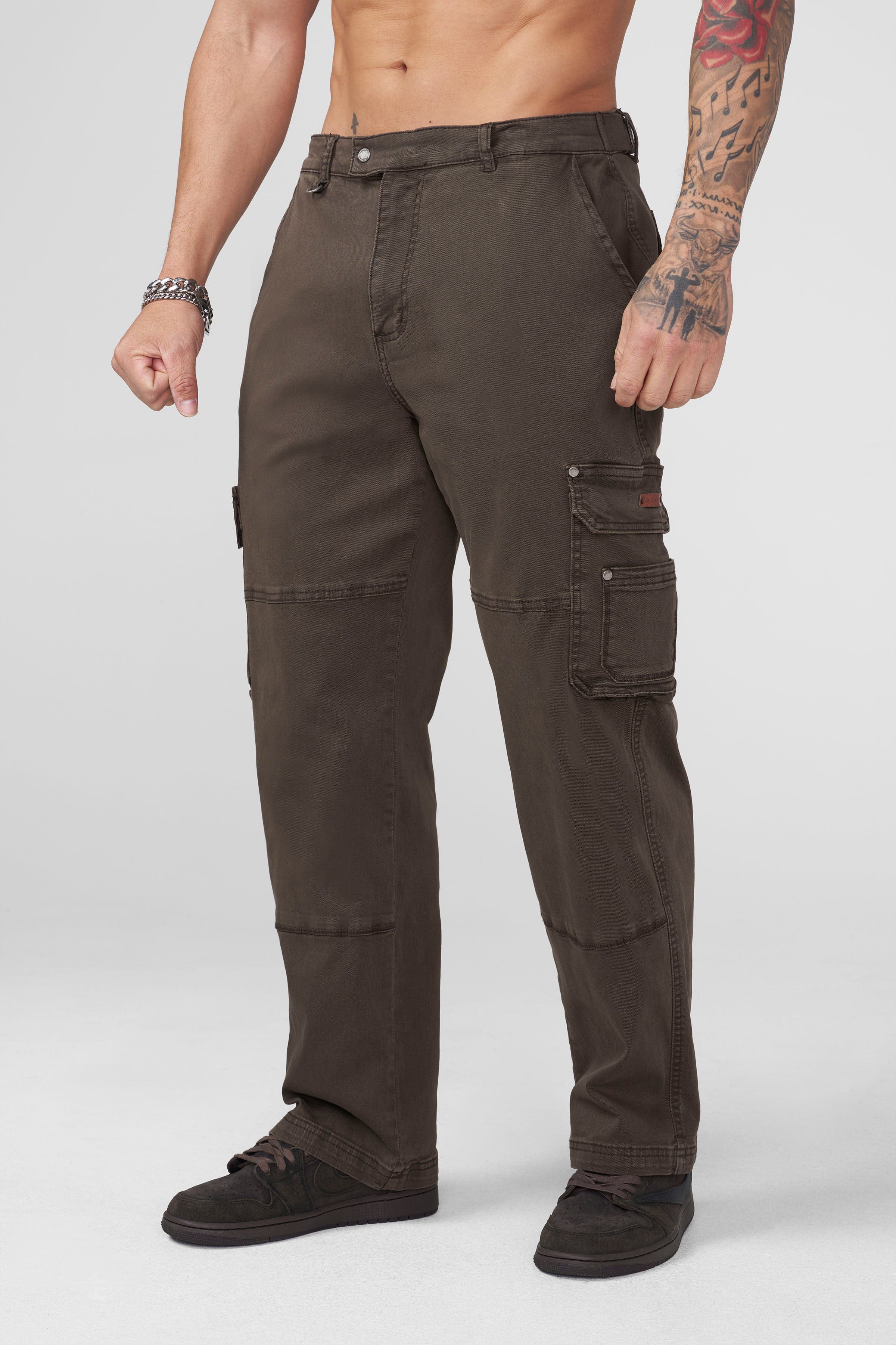 パンツ Montaigne Twill Cargo Pants 6032 - Old Money Twill Cargo Pants