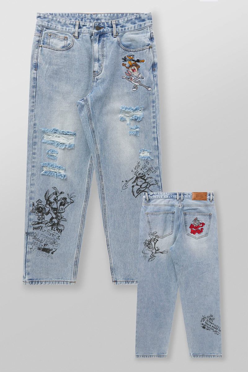 6035 - Looney Tunes Denim Jeans