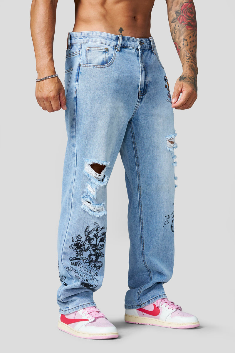 6035 - Looney Tunes Denim Jeans - July 7th