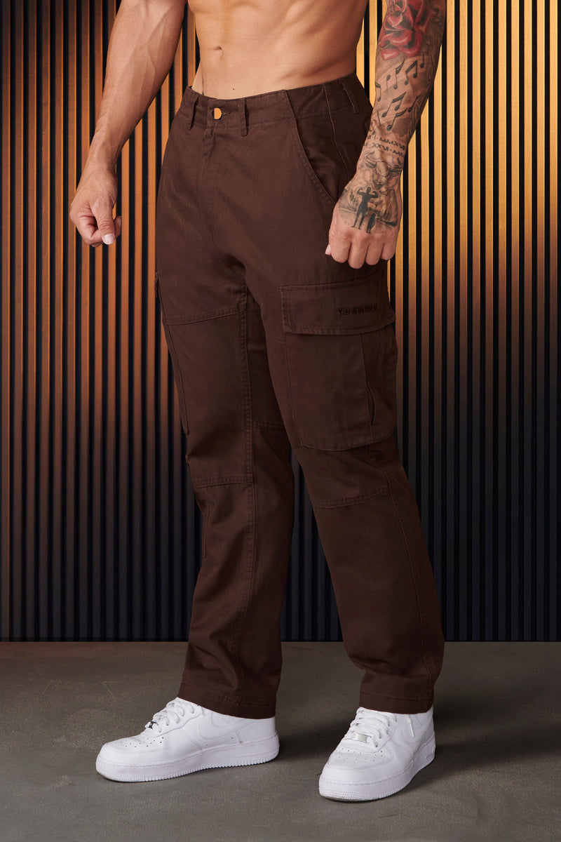 Cargo Joggers - Khaki brown - Men | H&M US