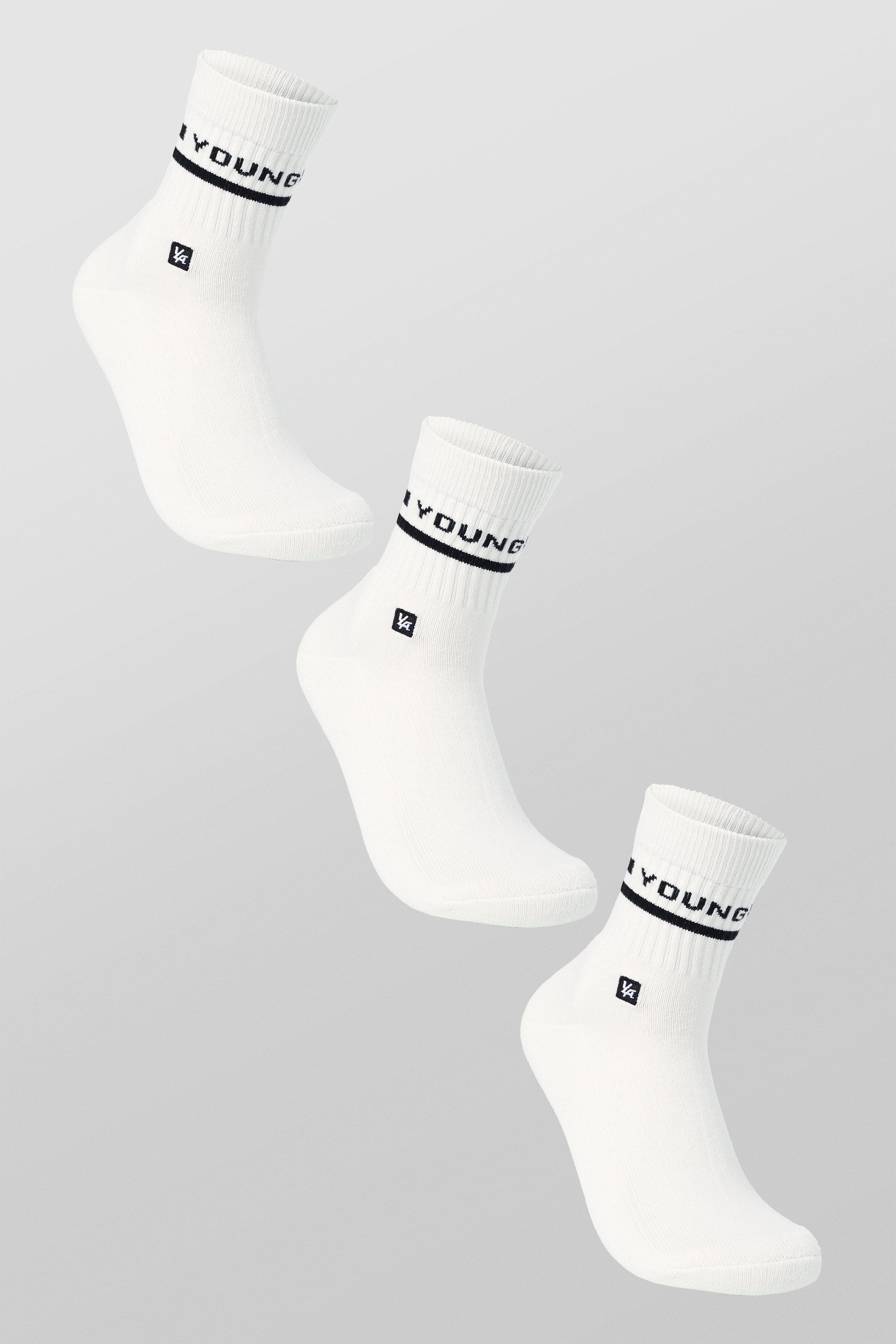 7001 - Quarter Length Socks 3 Pack