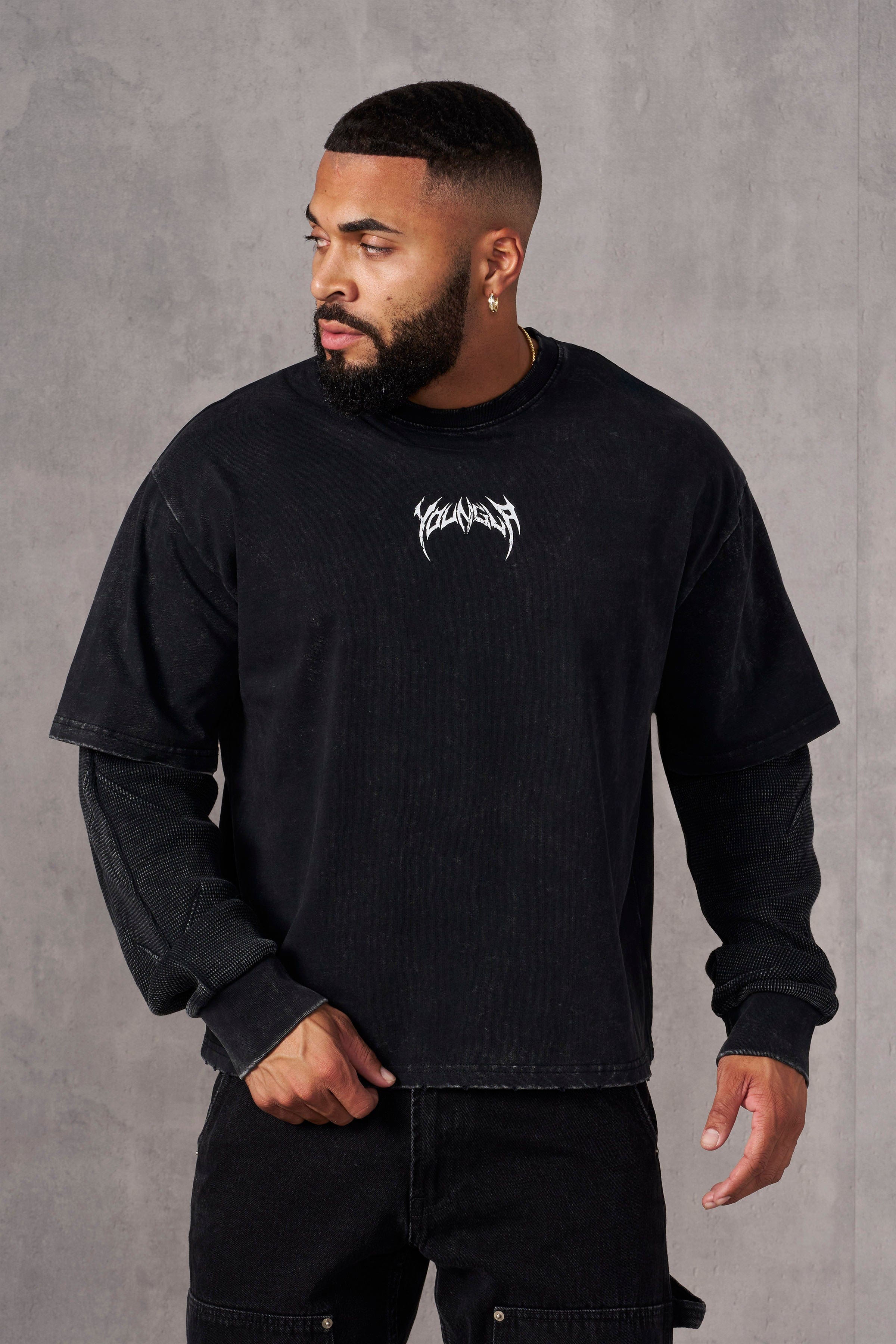 8006 - Shadow Twofer Long Sleeves