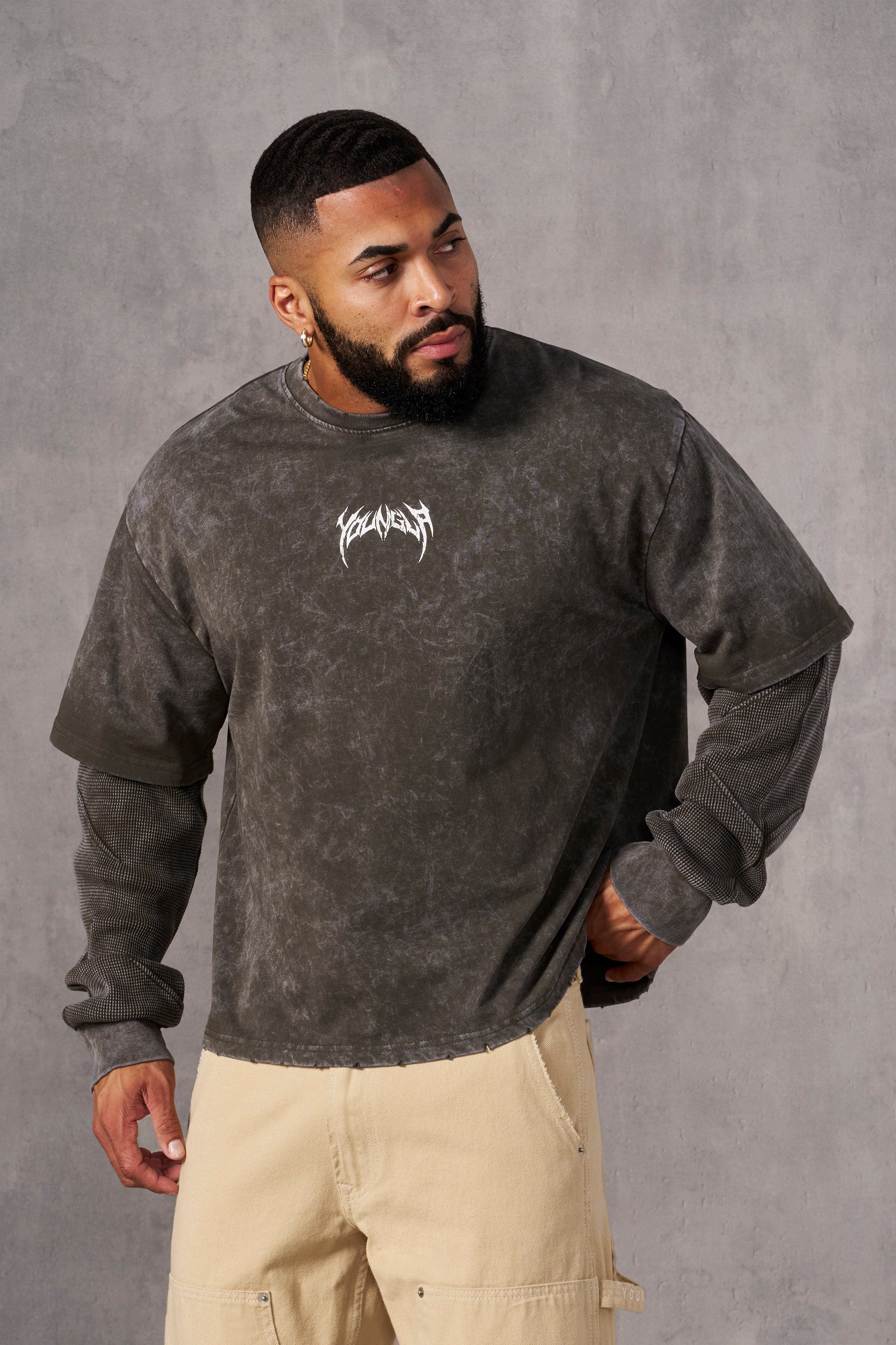 8006 - Shadow Twofer Long Sleeves