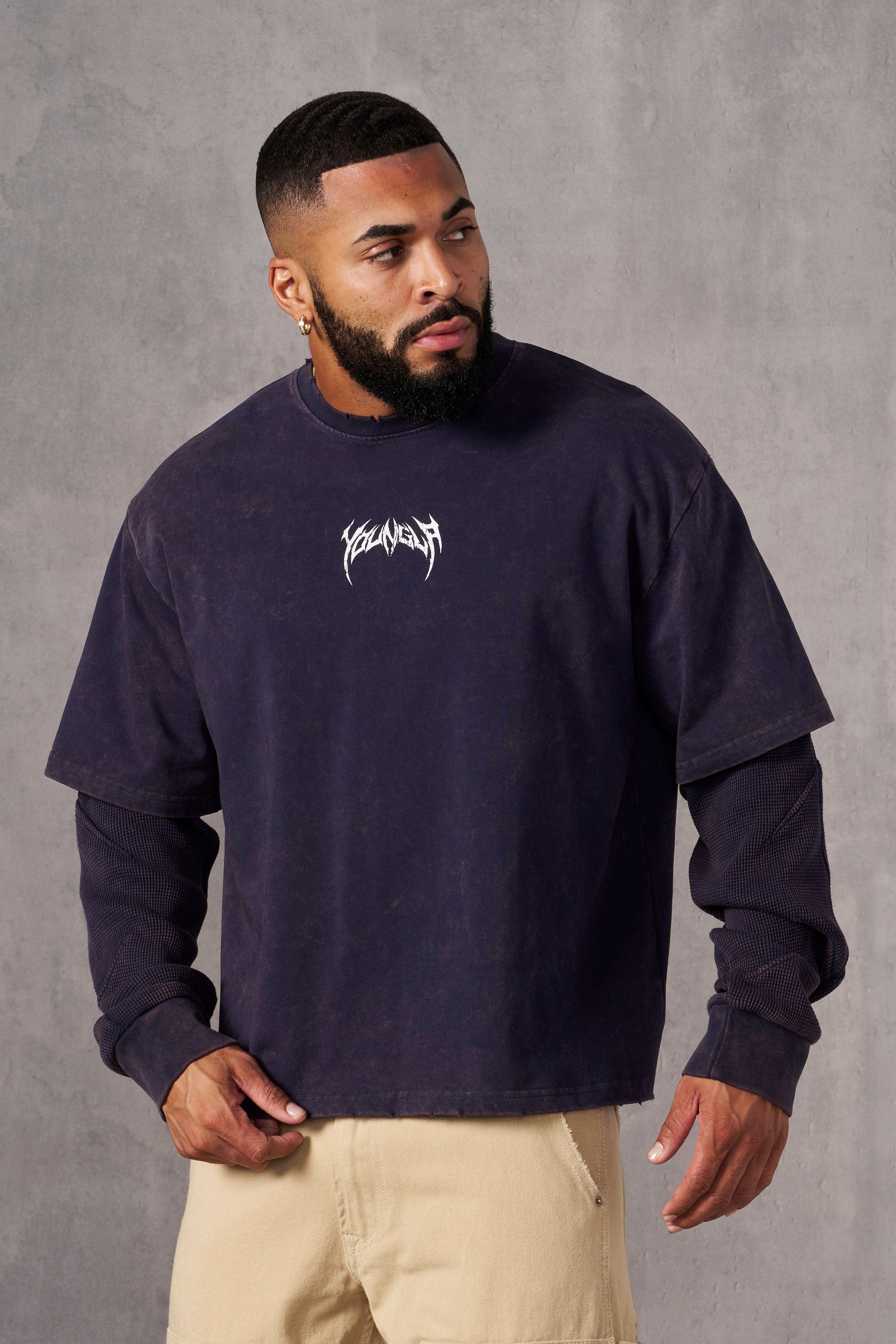 8006 - Shadow Twofer Long Sleeves