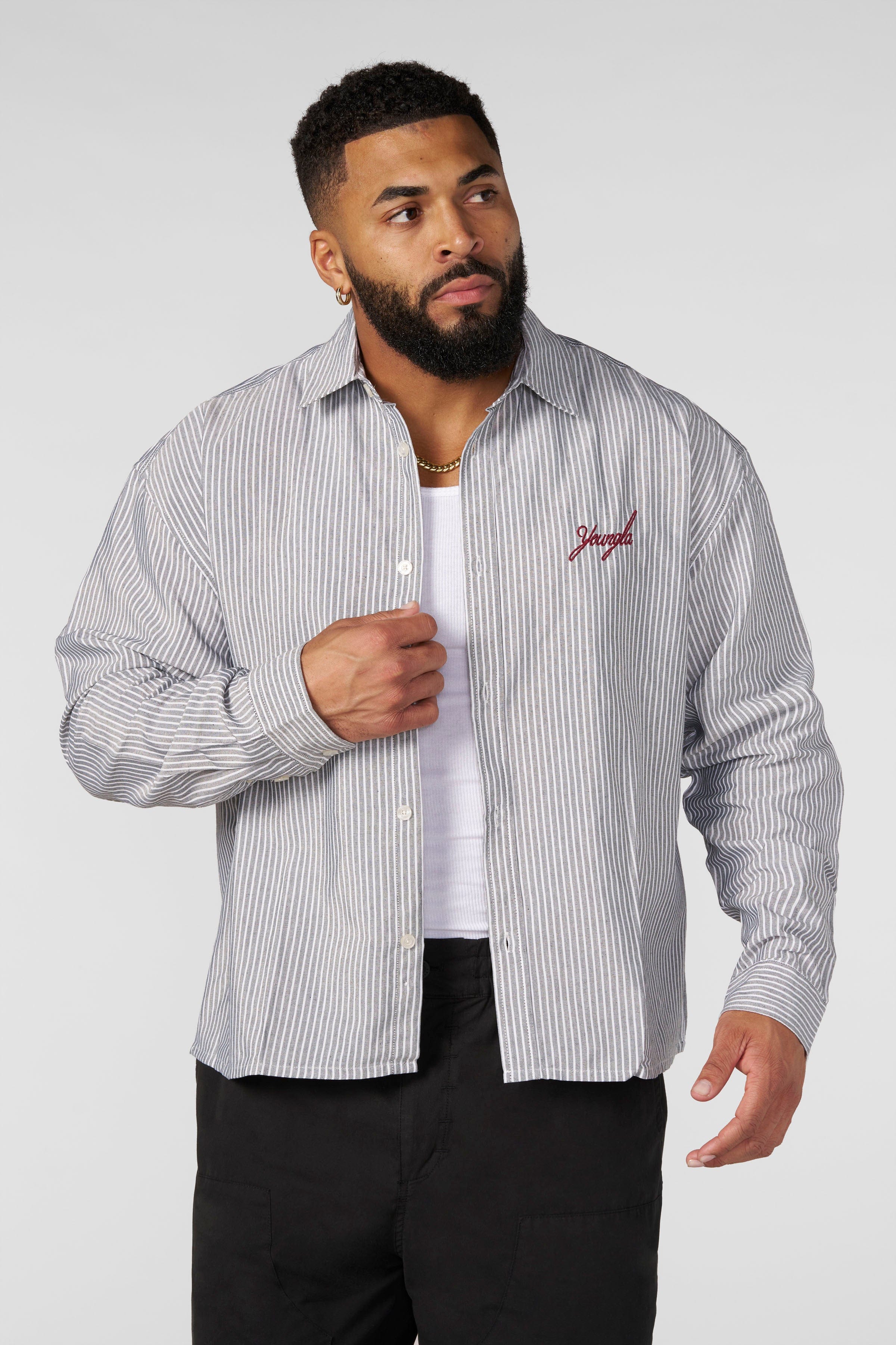 【】ヤングエルエー 8043 - Industry Longsleeve Button-ups