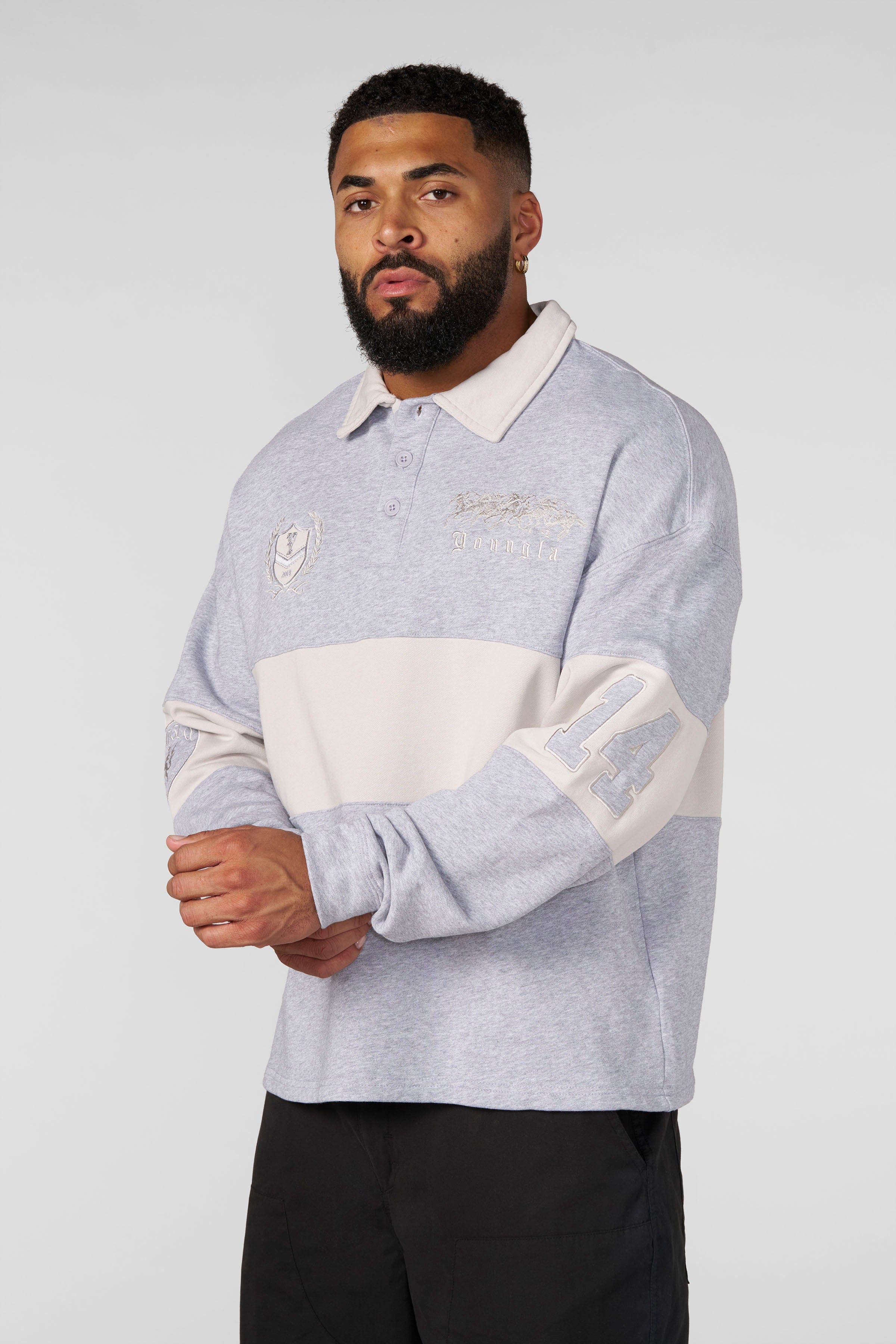 完売品 Wooyoungmi Long Sleeve Patch Polo 41oFeDwsDsL.jpg