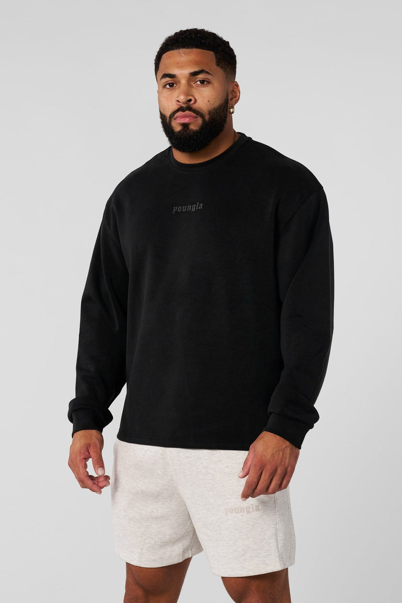 8078 - Soft AF Longsleeves - ultra-soft, breathable long sleeve topfor all-day comfort in colour Black.