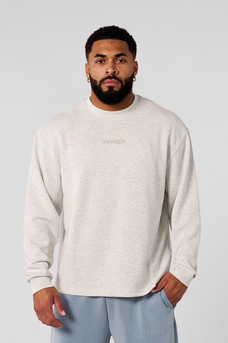 8078 - Soft AF Longsleeves - ultra-soft, breathable long sleeve topfor all-day comfort in colour Oatmeal.