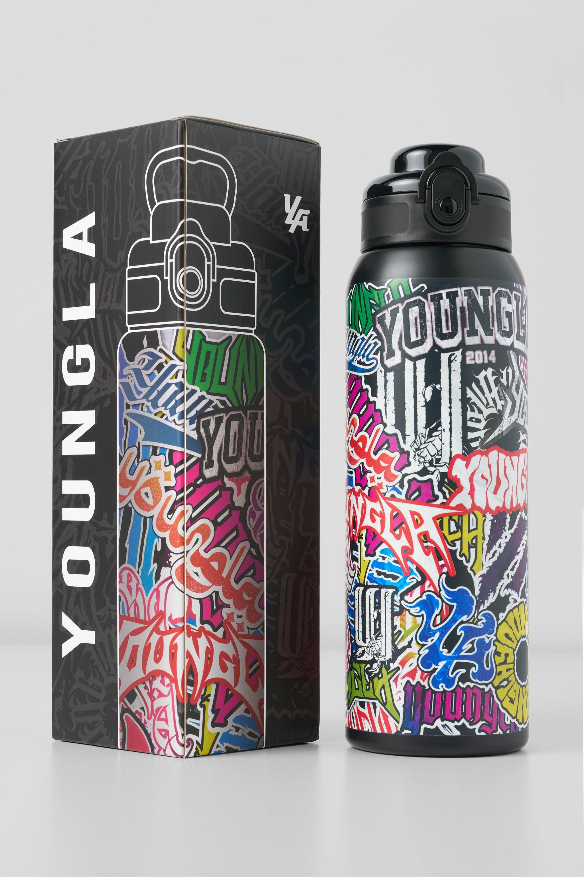 9007 - Graffiti Water Bottles from YoungLA - $40
