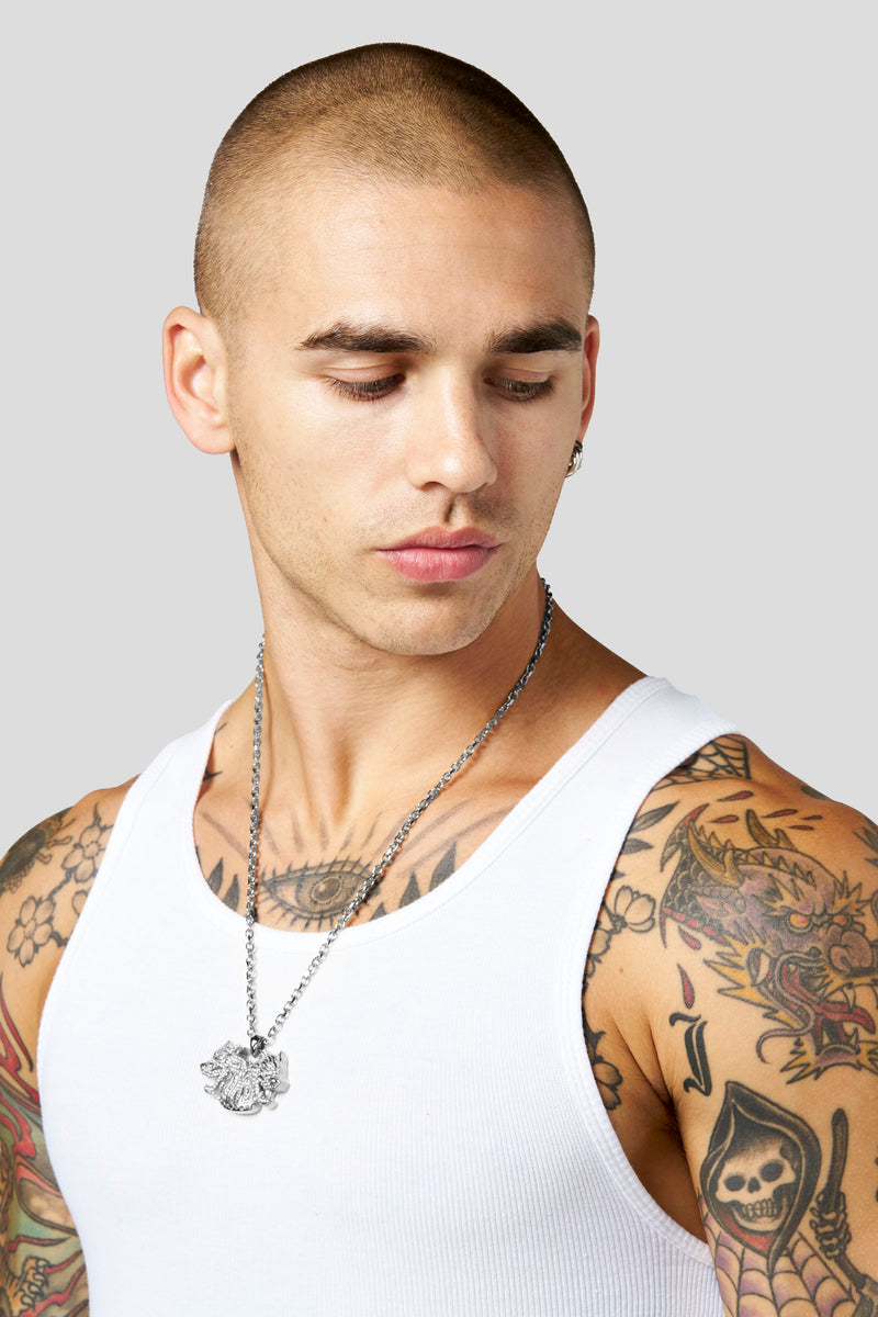 9103 - The Twinsignia Pendant - Silver