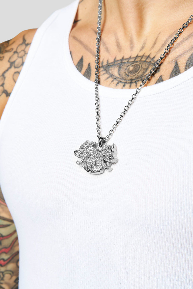 9103 - The Twinsignia Pendant - Silver
