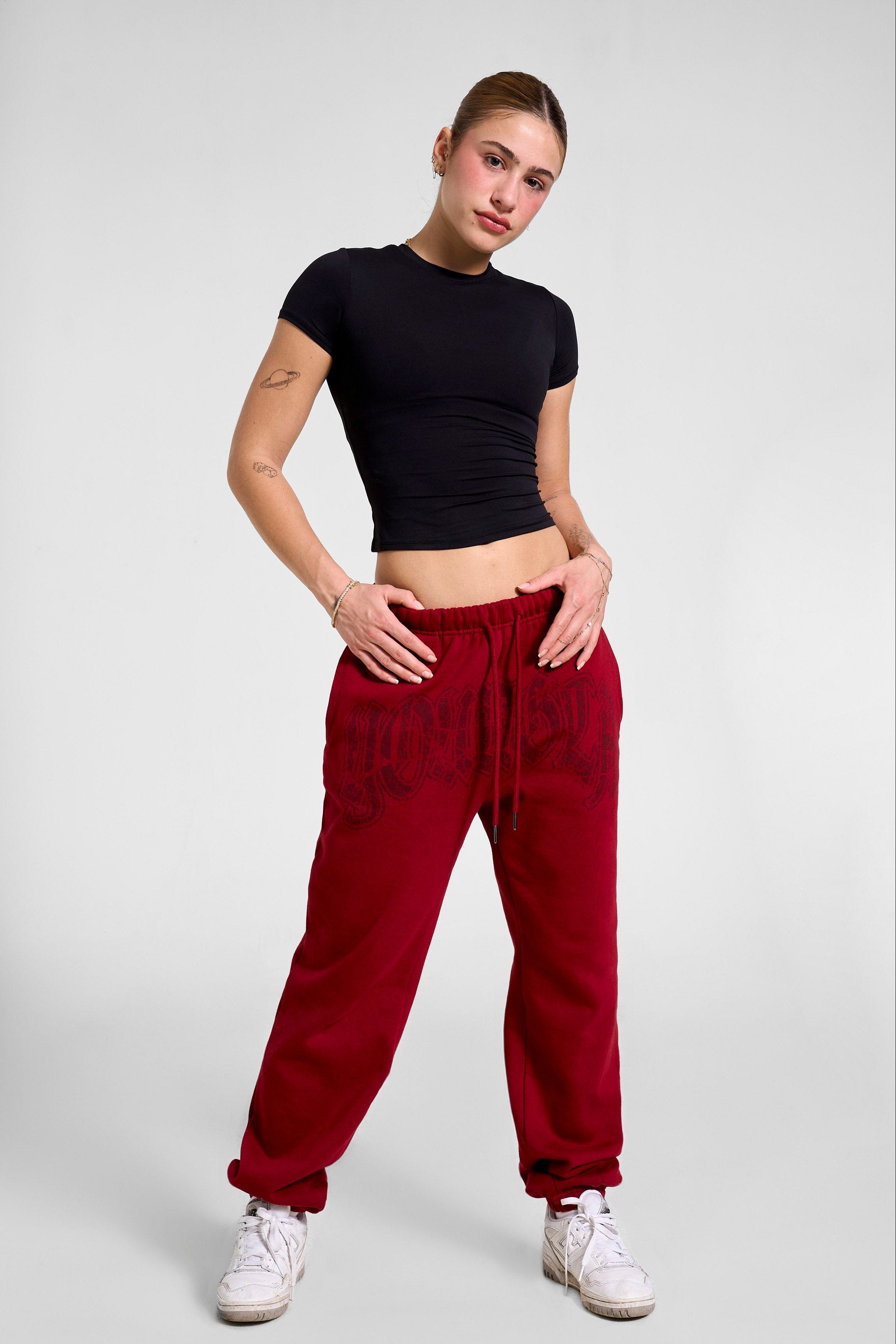 W257 My eyes are up here Jogger