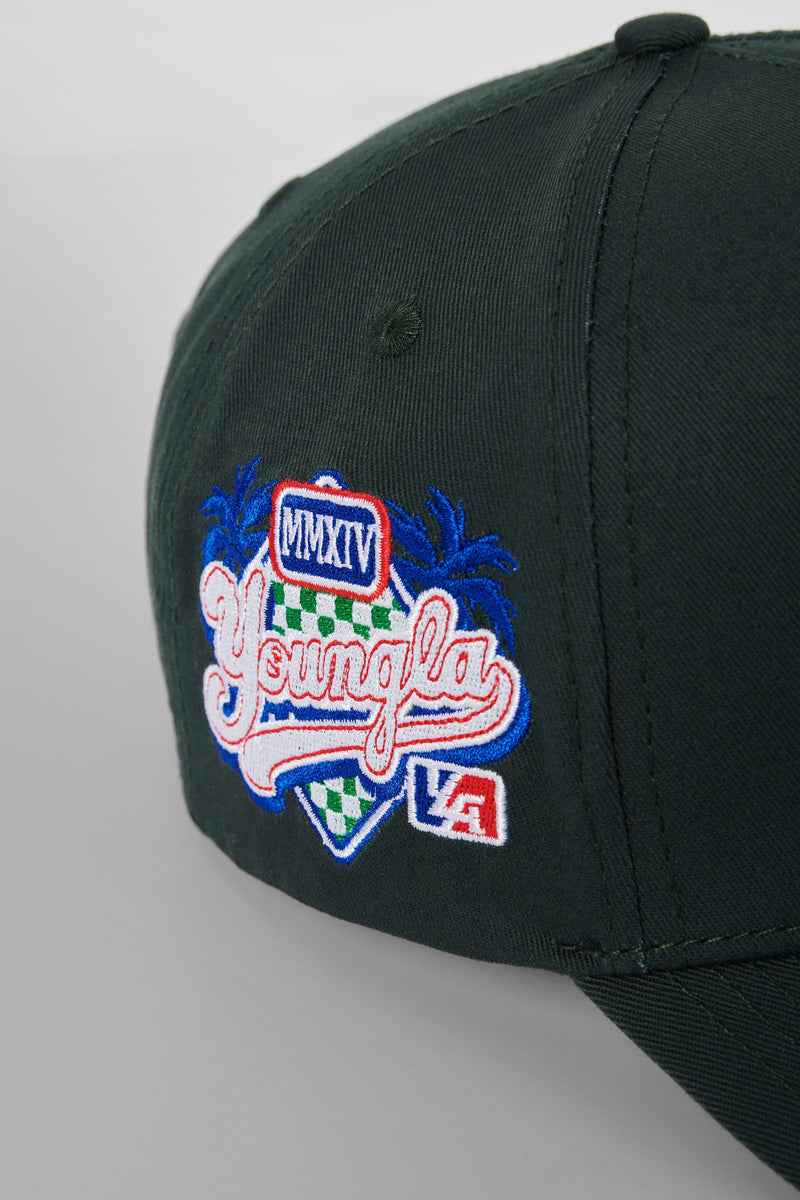 919 - La Reversed Hats Jungle Green