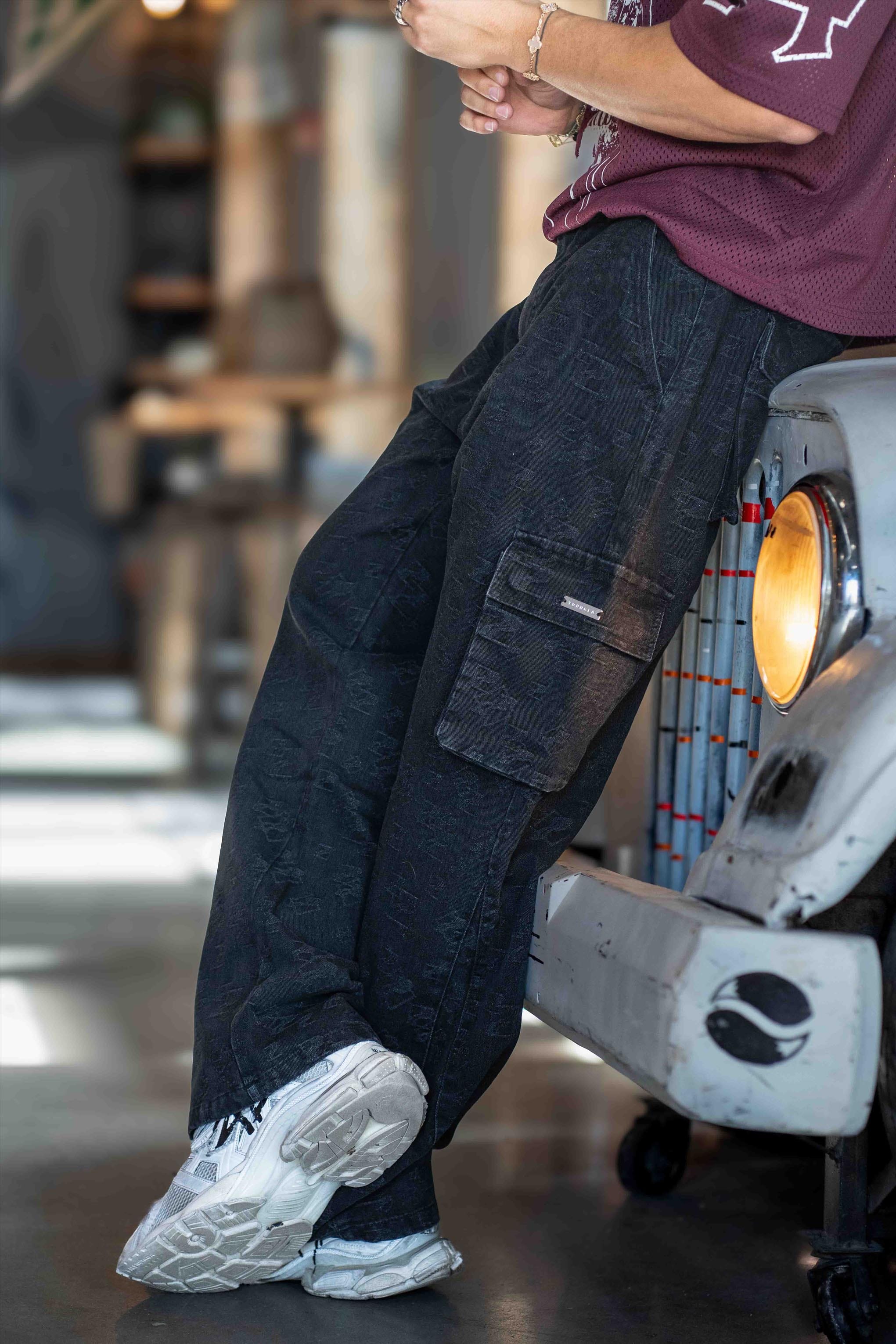 6028 Streetwear Baggy Jeans - Main Image