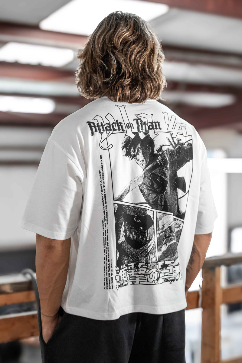 4186 - AOT©  x YLA Cropped Tees