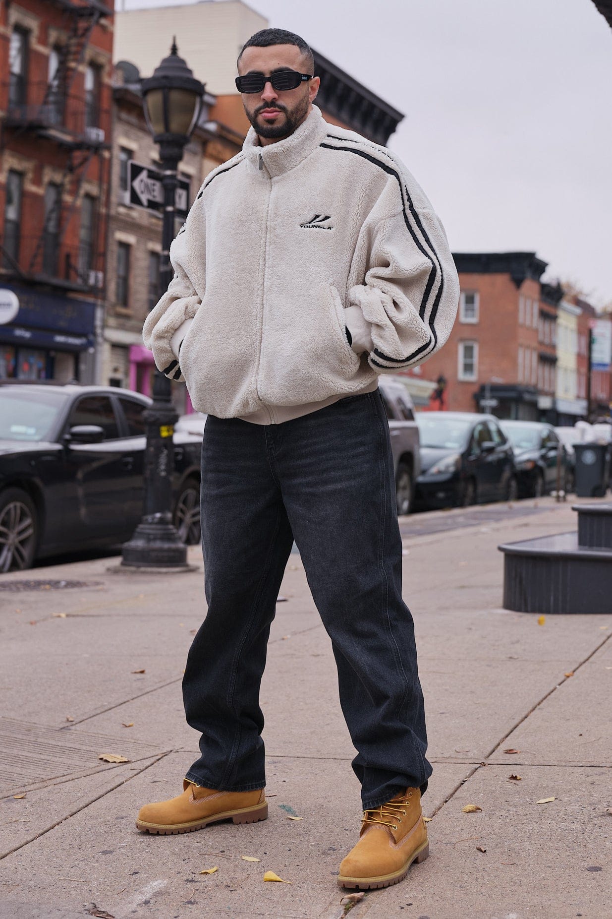 5193 - Streetwear Sherpa Jacket