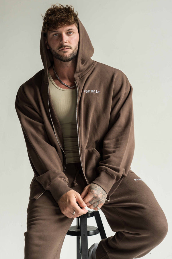 YoungLA Men's Casual Oversized Cotton Hoodie, Hooded Pullover Athletic  Sweatshirt Workout, Relaxed Fit, 512 Sand S(YoungLA Men's Casual Oversized  Cotton Hoodie, Hooded Pullover Athletic Sweatshirt Workout