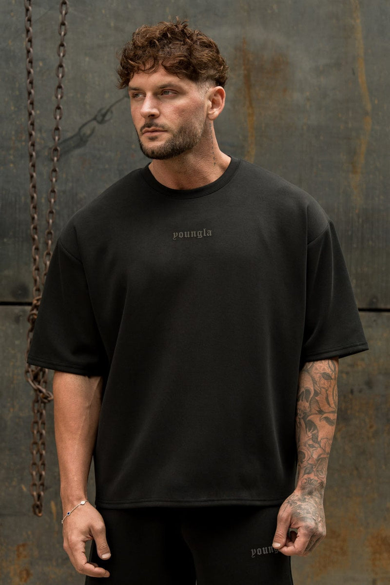 4161 - Soft AF Tees - Soft AF Tee – lightweight, breathable, ultra-soft, perfect for layering or everyday wear in Black.