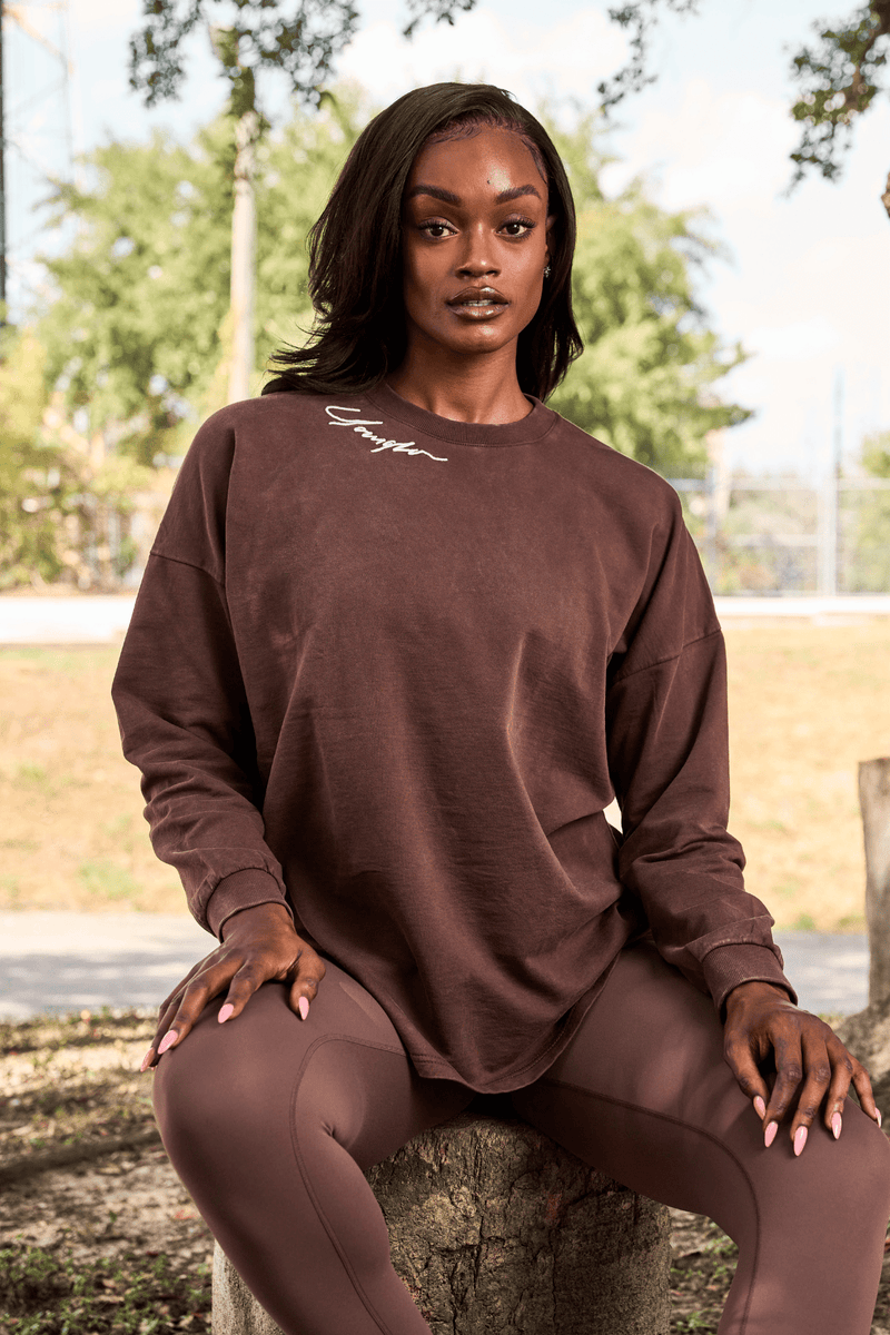 W432 - Emblem Long Sleeve Tee