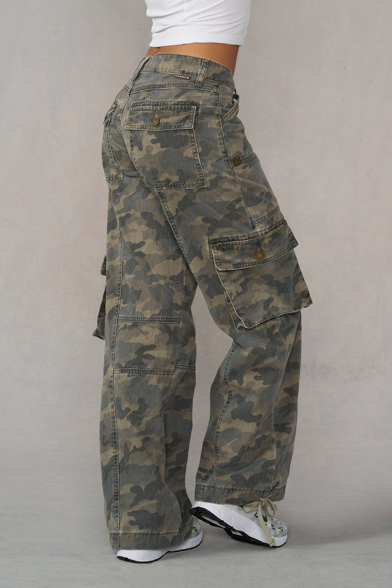 W2132 - Camo Straight Cargo Jeans - FH-BF-NOV 25th