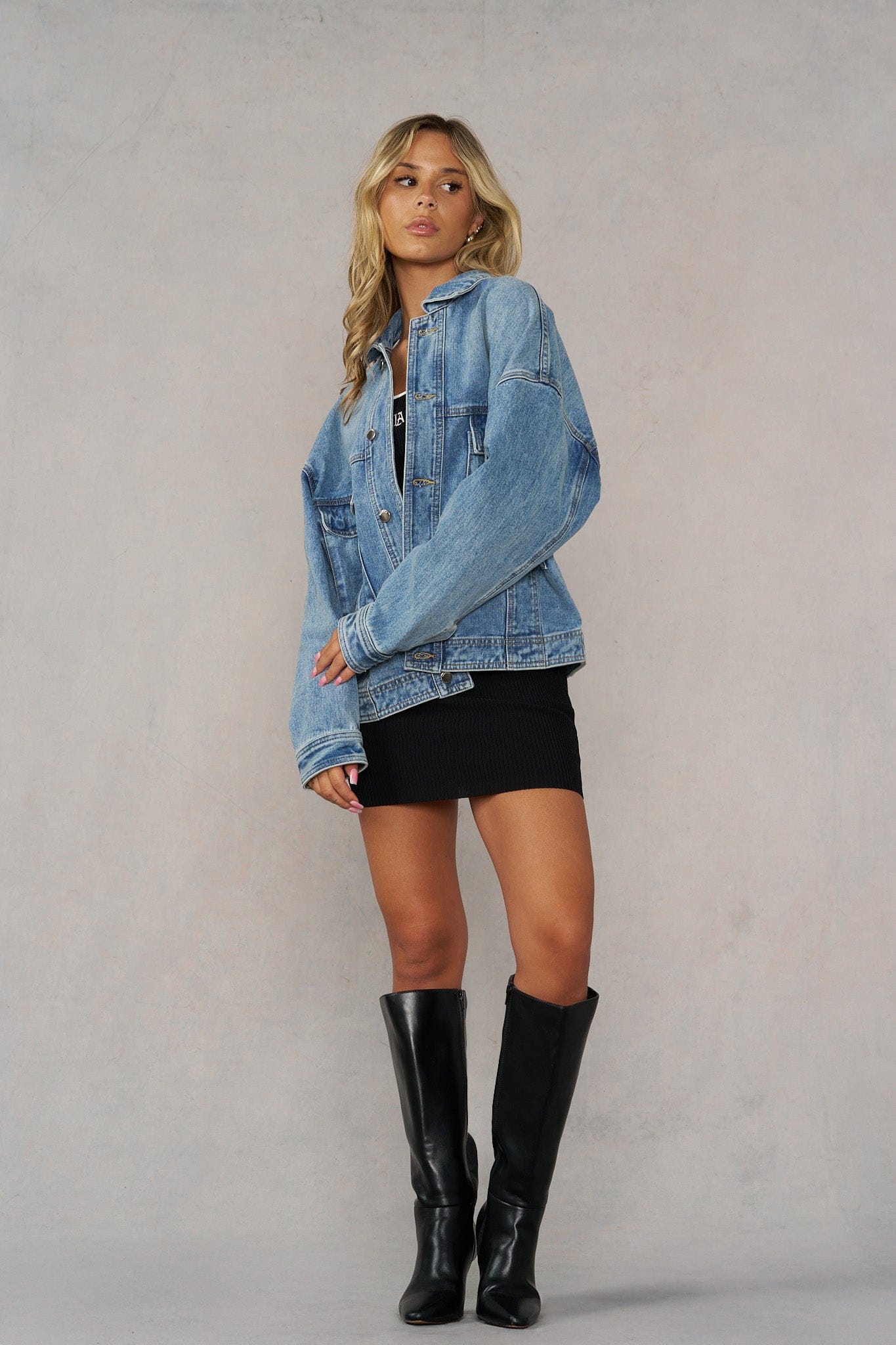 W5165 - Selena Denim Jacket - FH-BF-NOV 25th