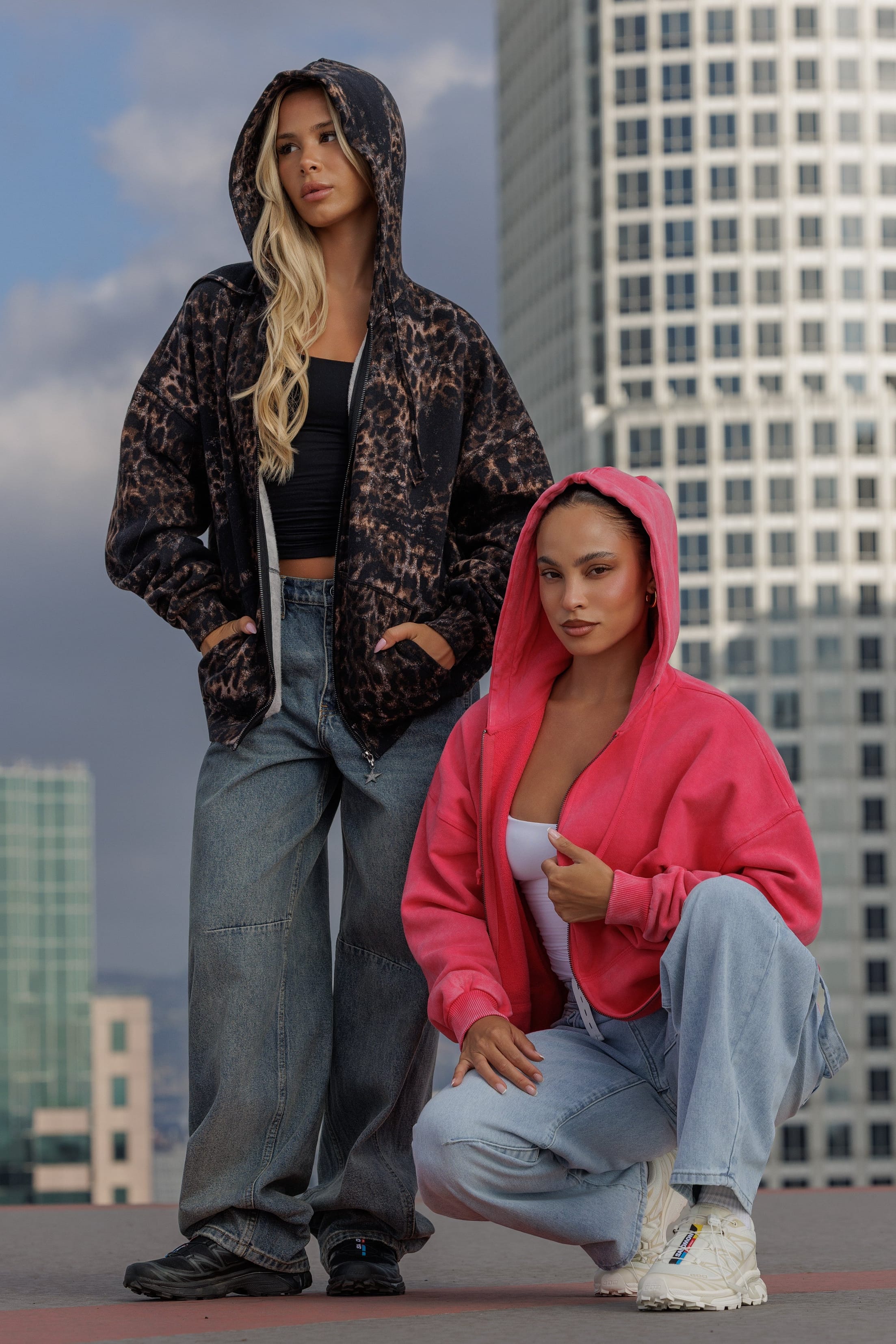 W533 Flashback Zip Hoodie