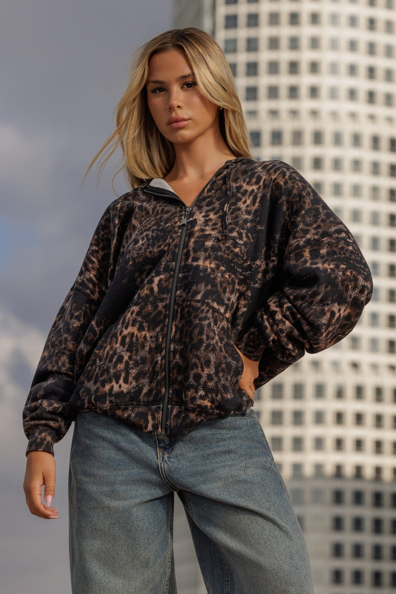 W533 Flashback Zip Hoodie