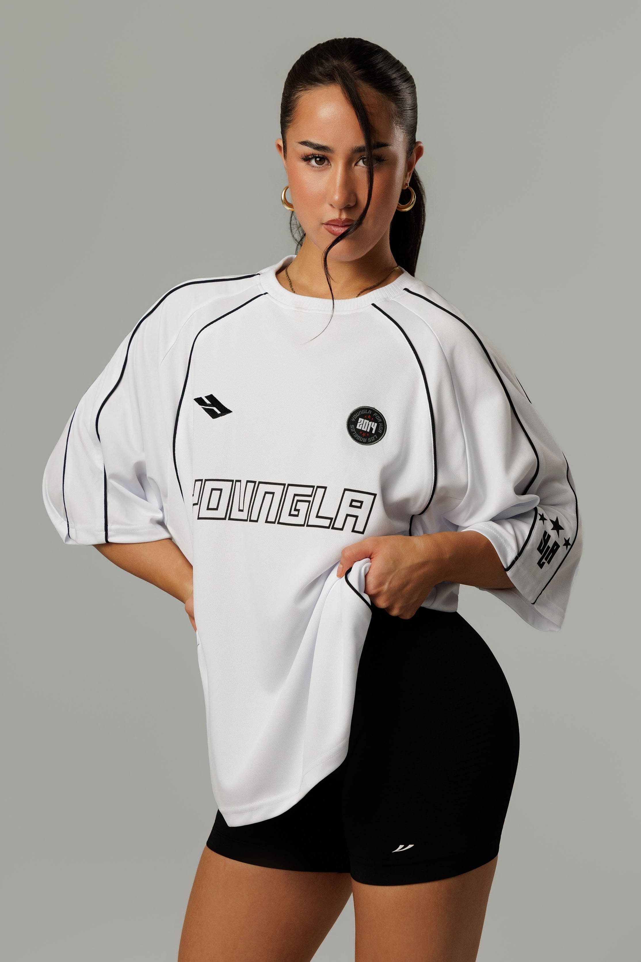 W4329 Oversized Soccer Jersey
