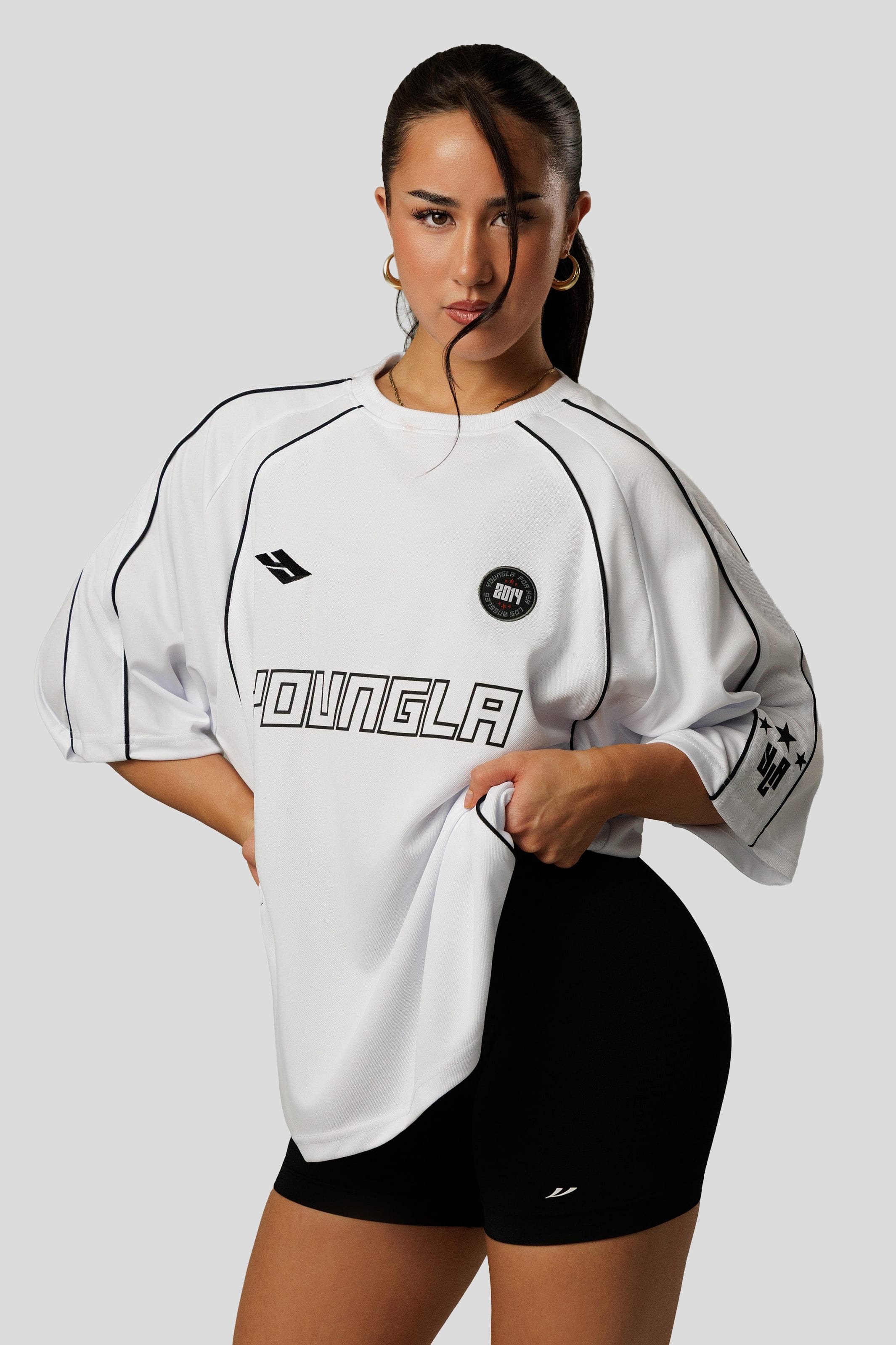 W4329 Oversized Soccer Jersey - July 7th
