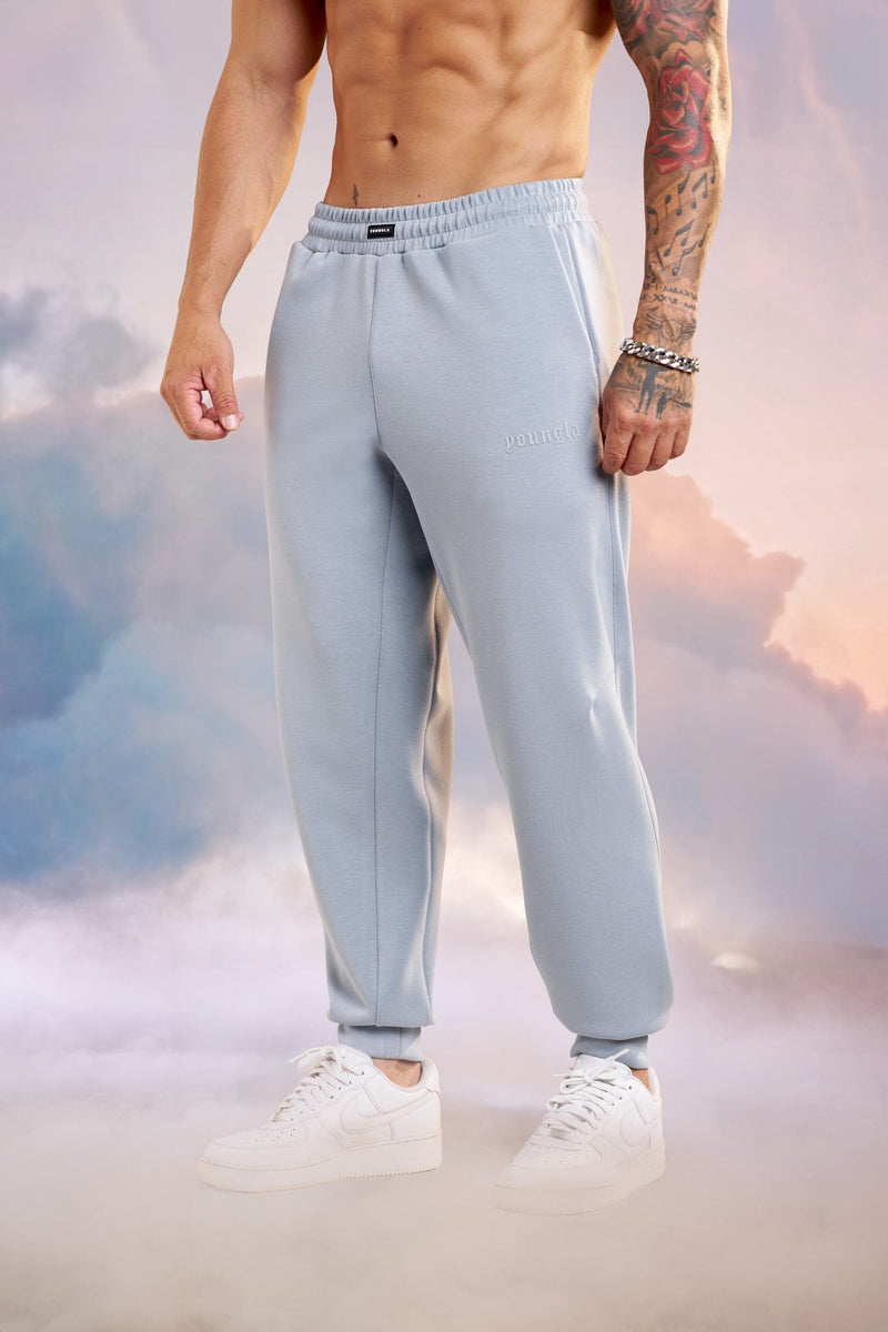 2021 Soft AF Joggers with slim-tapered fit, ultra-soft, breathable fabric — comfortable and stylish for workouts, travel, or lounging in Sky Blue