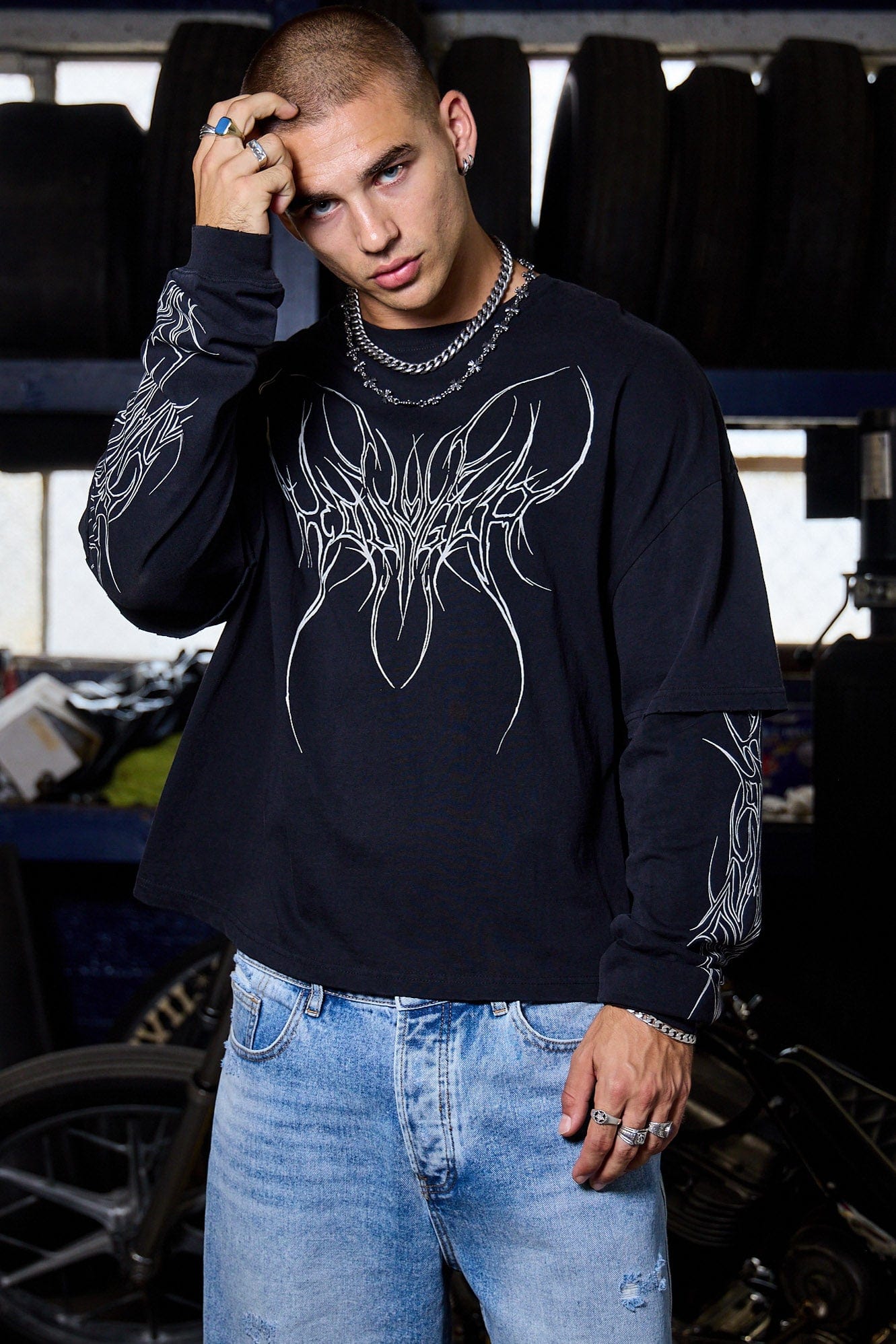 8007 - Tribal Longsleeves Shirt - Oct 28th