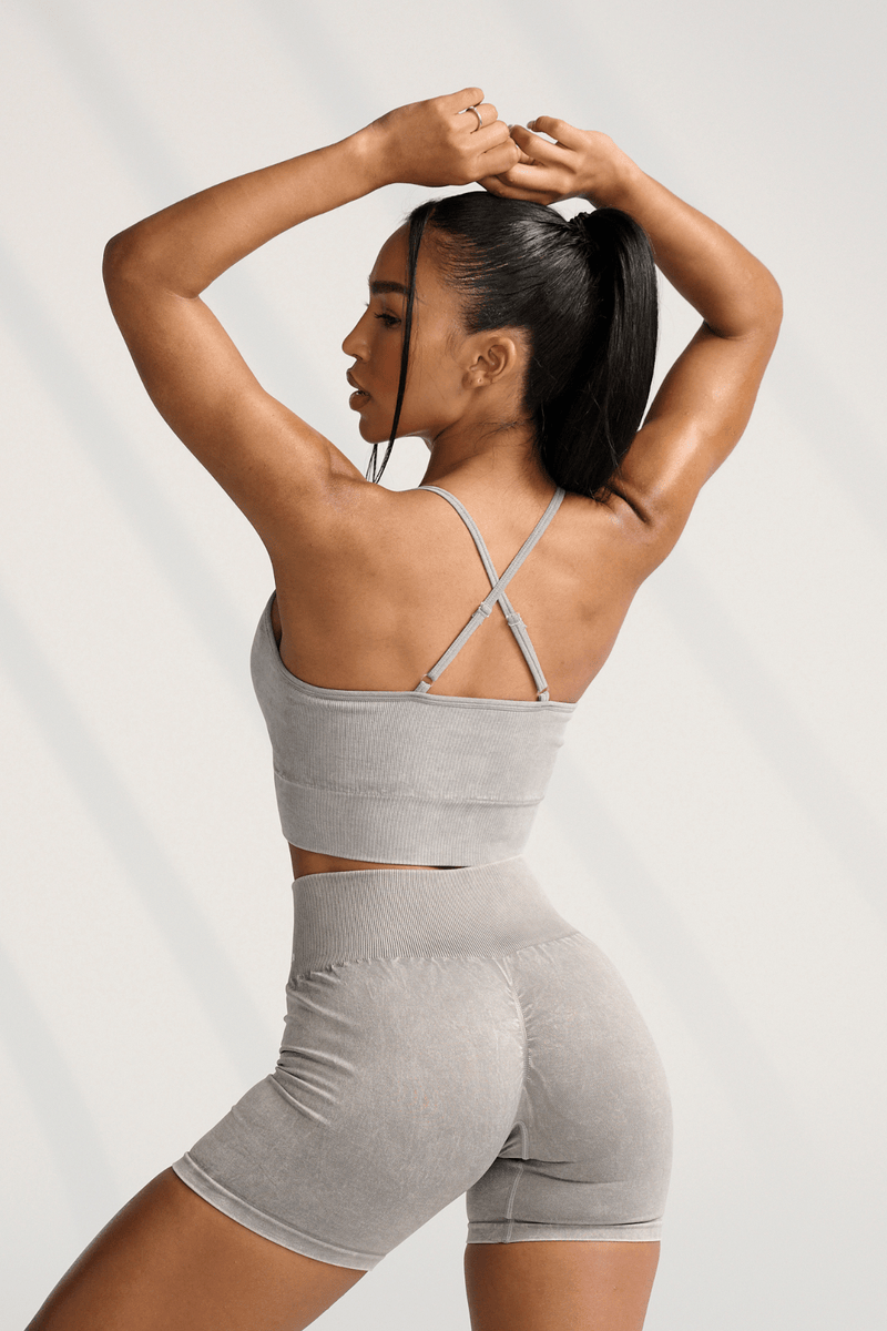 W311 Carbon Cross Back Sports Bra