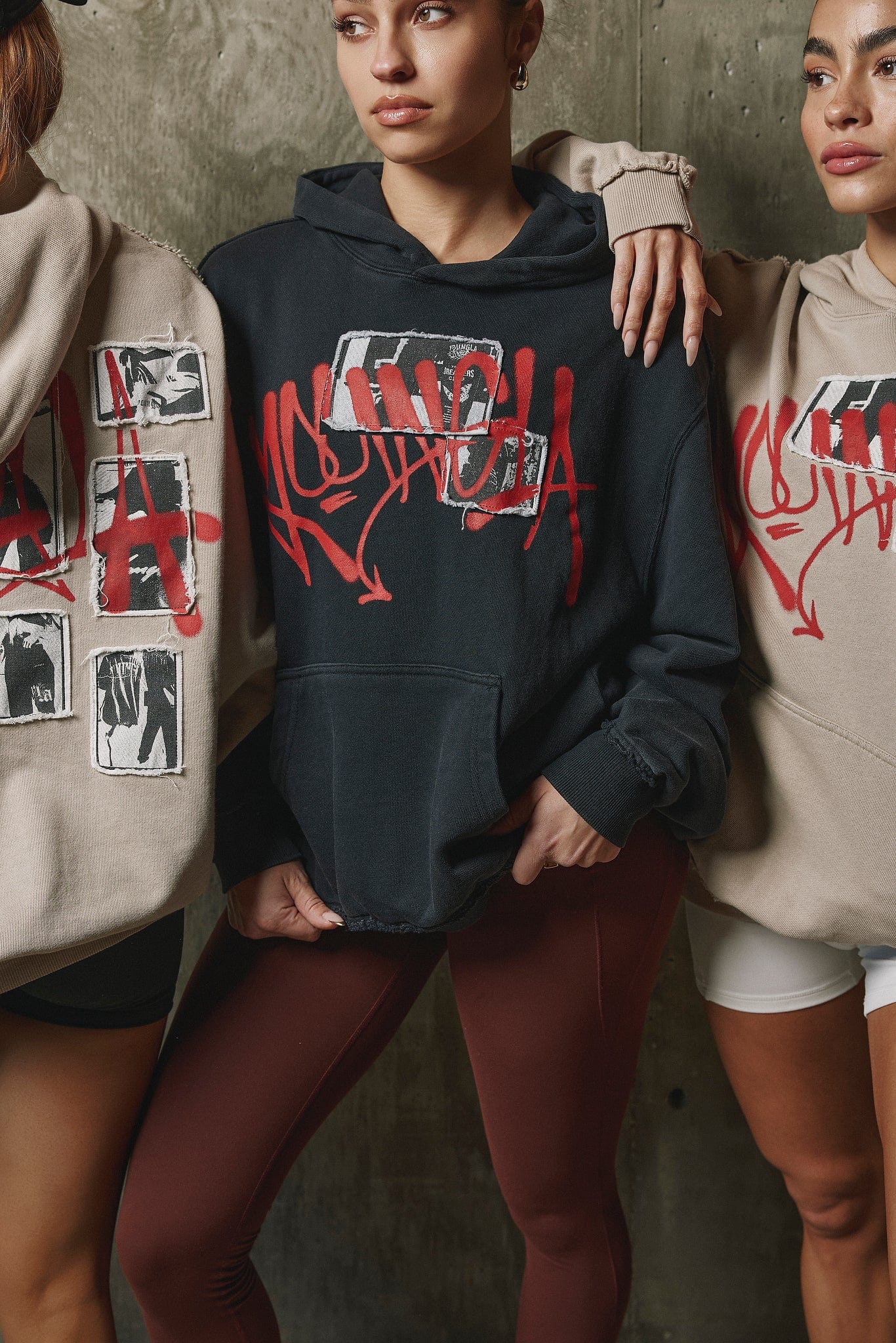 W535 Scarlet hoodie