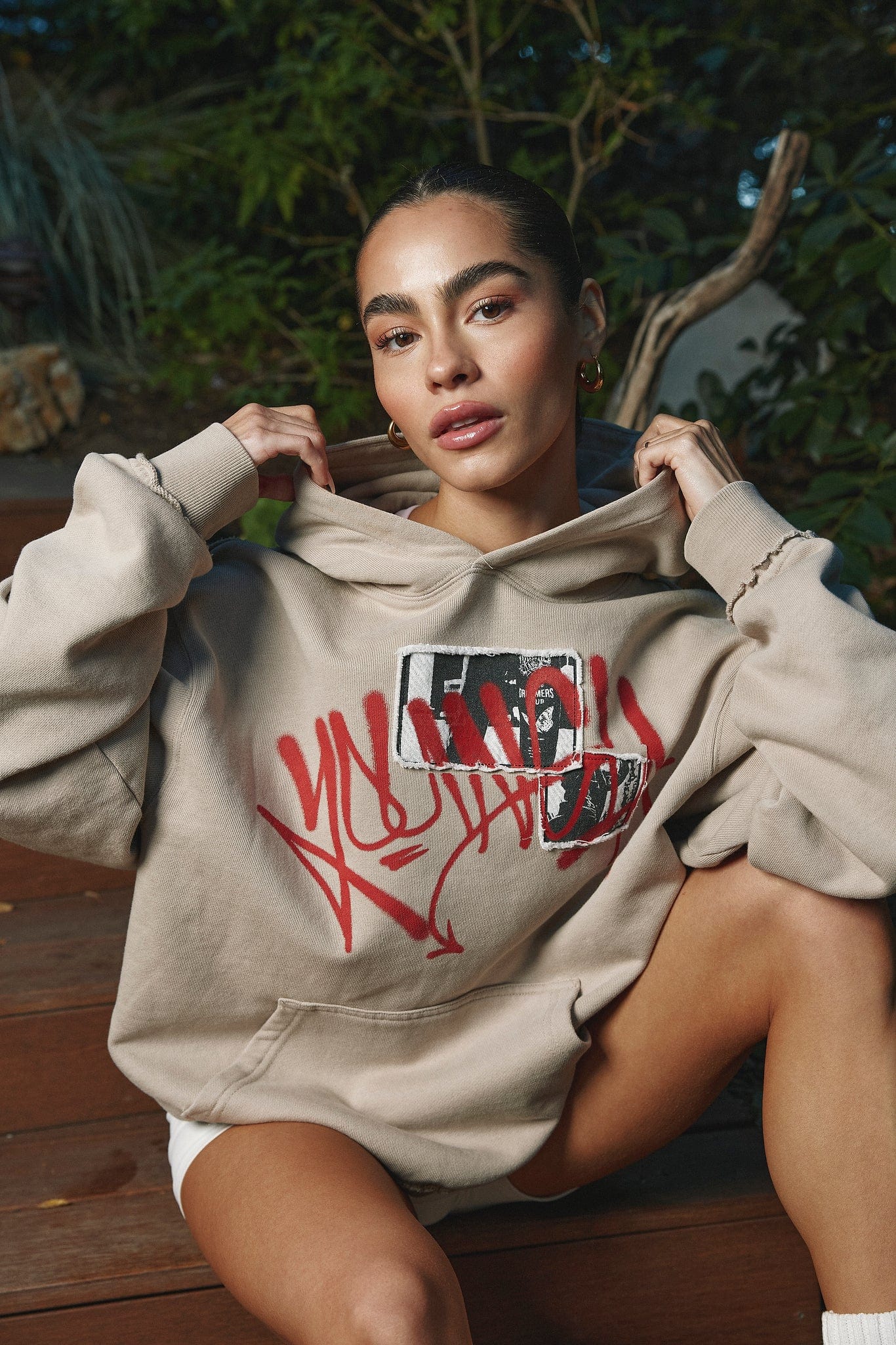W535 Scarlet hoodie