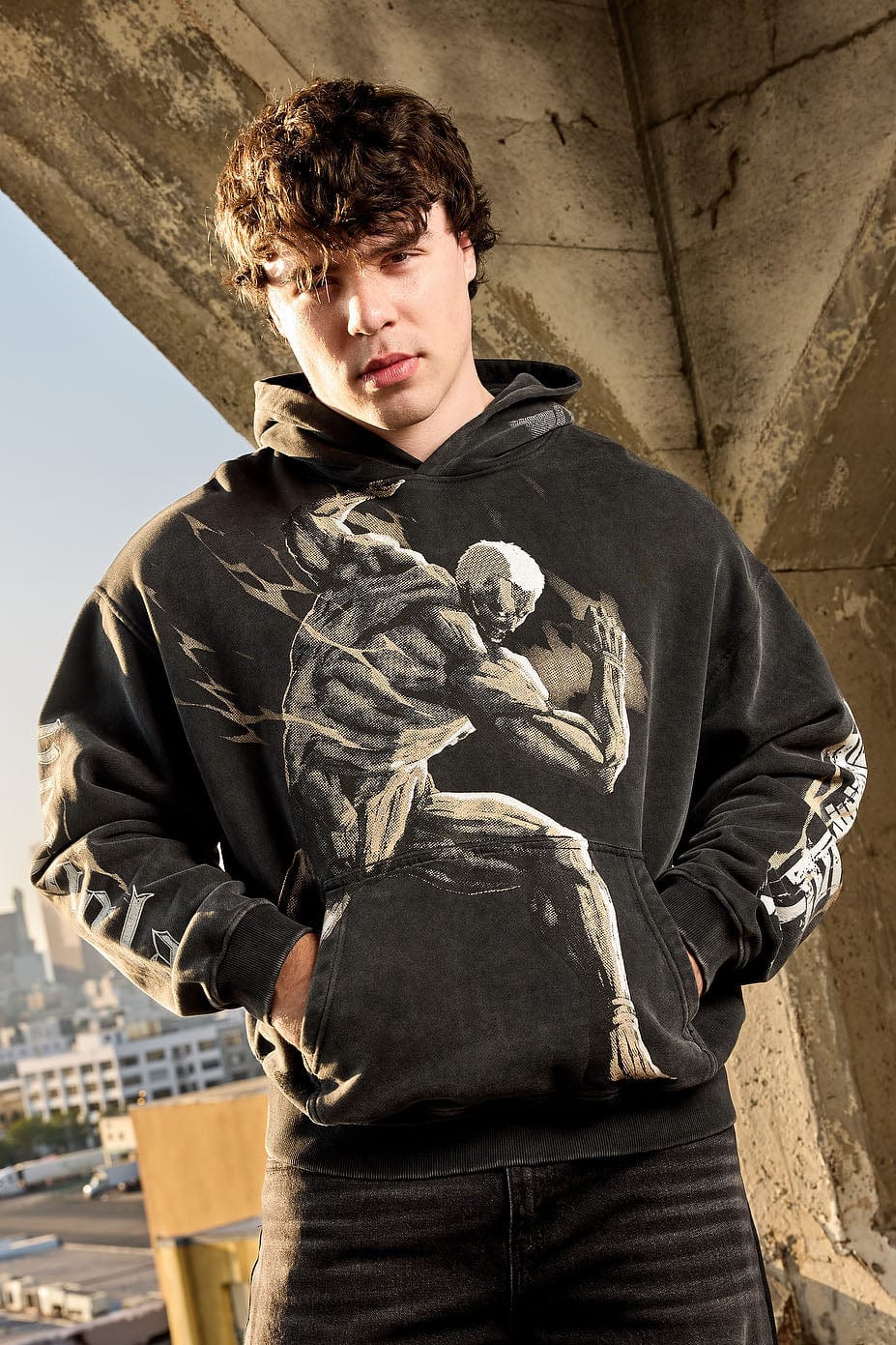 Hoodie Sudadera Attack On Titan Aot Eren Con Capucha Eren Sudadera
