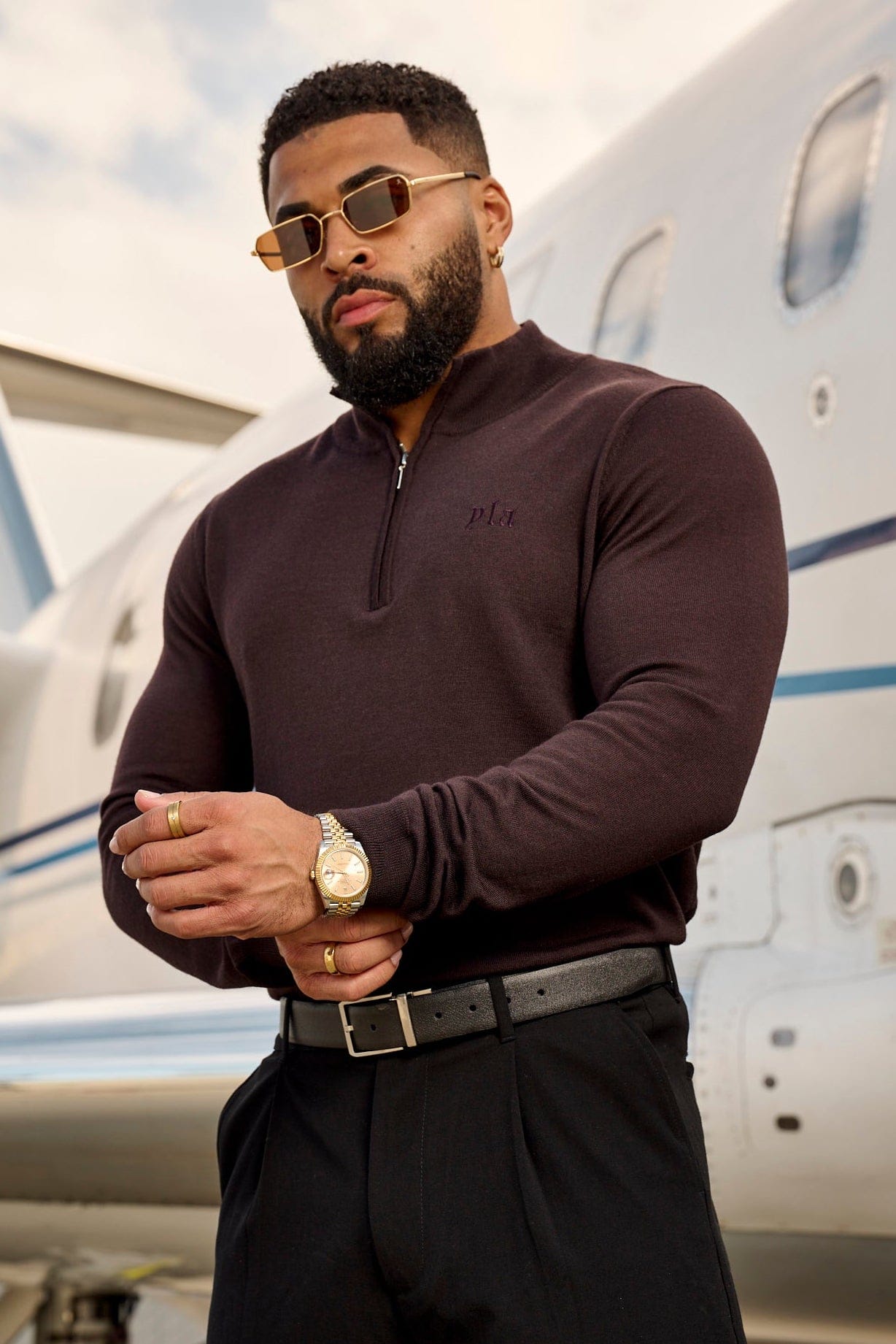 8048 - Monaco Wool Quarter-Zip Sweaters - February 10th