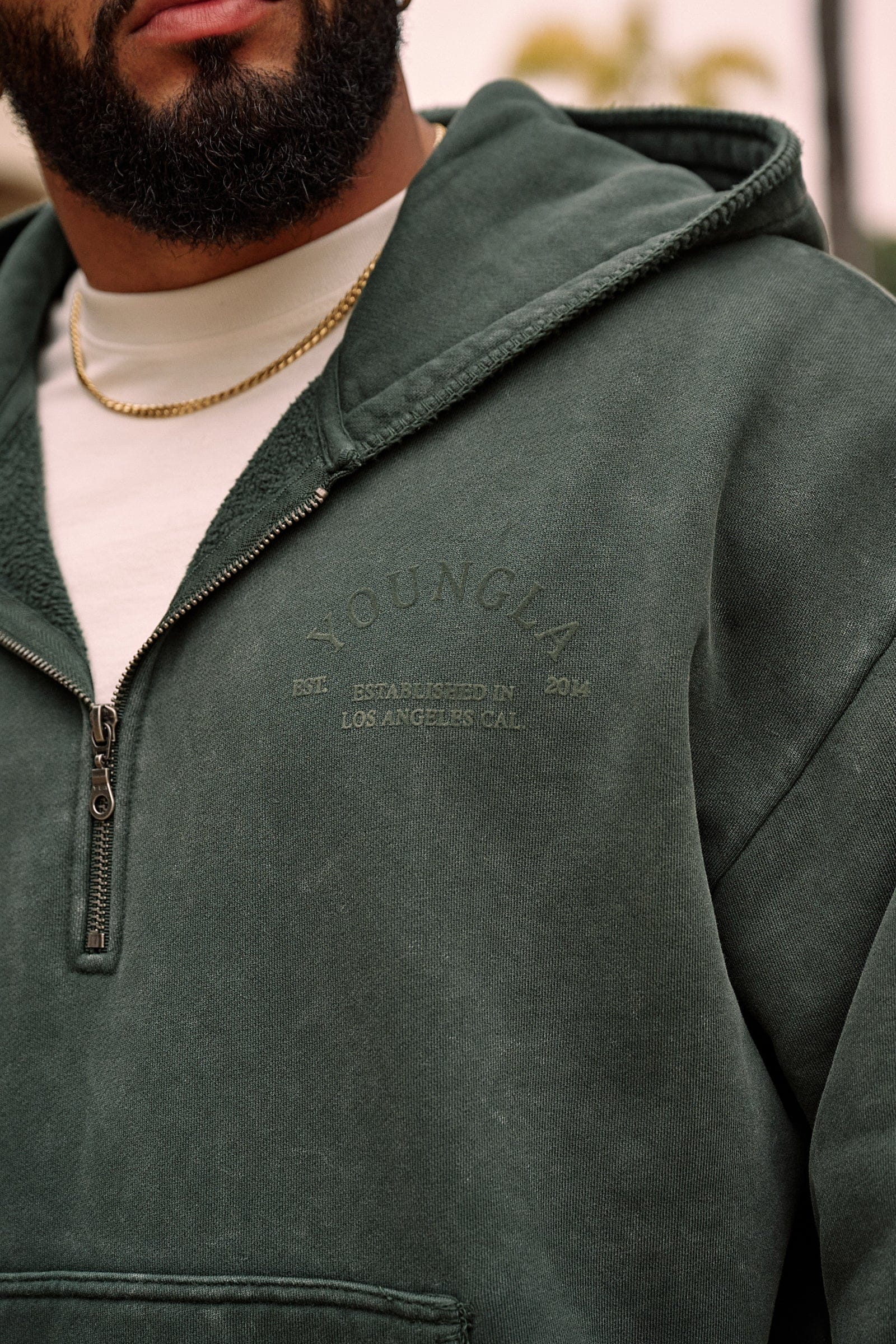 5169 - Old Money Quarter-Zip Hoodies - JULY 31