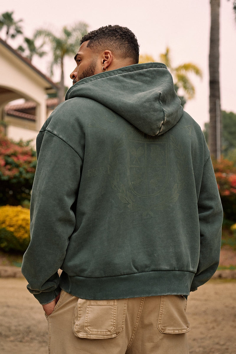 5169 - Old Money Quarter-Zip Hoodies