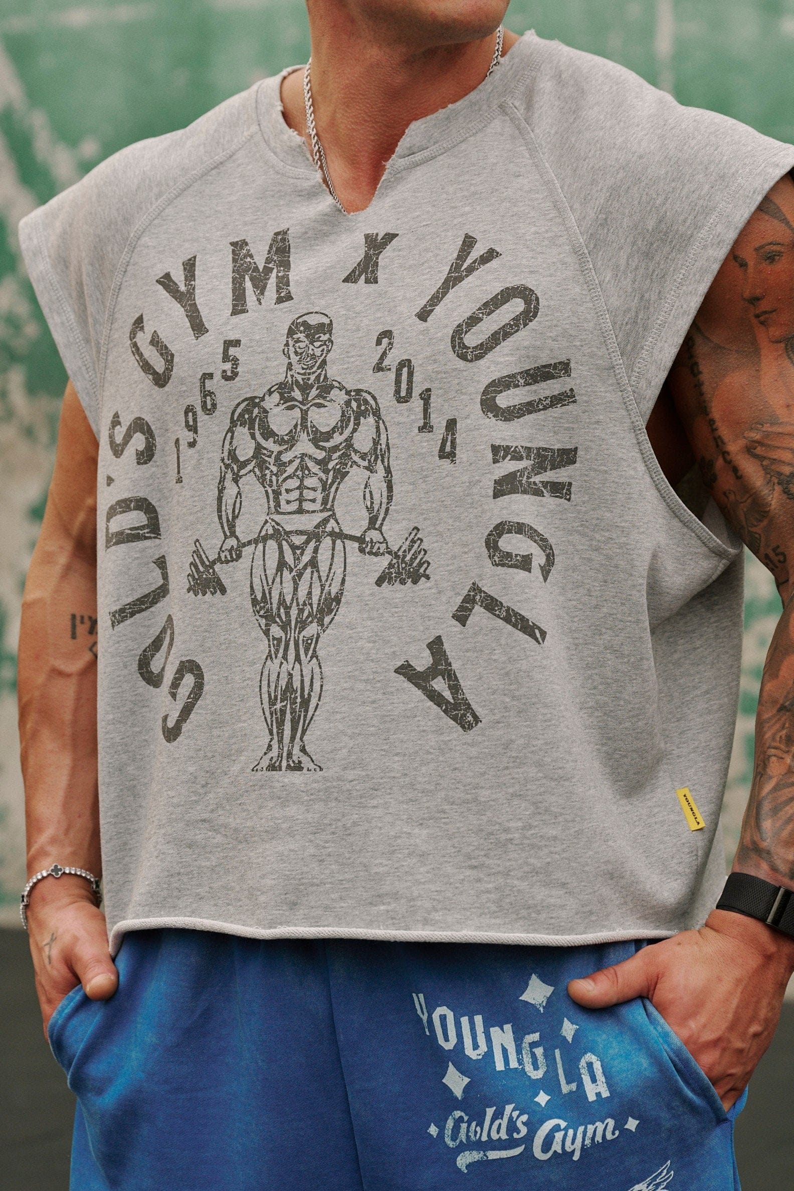5069 - Golds Gym Vintage Cut Offs - Nov 26