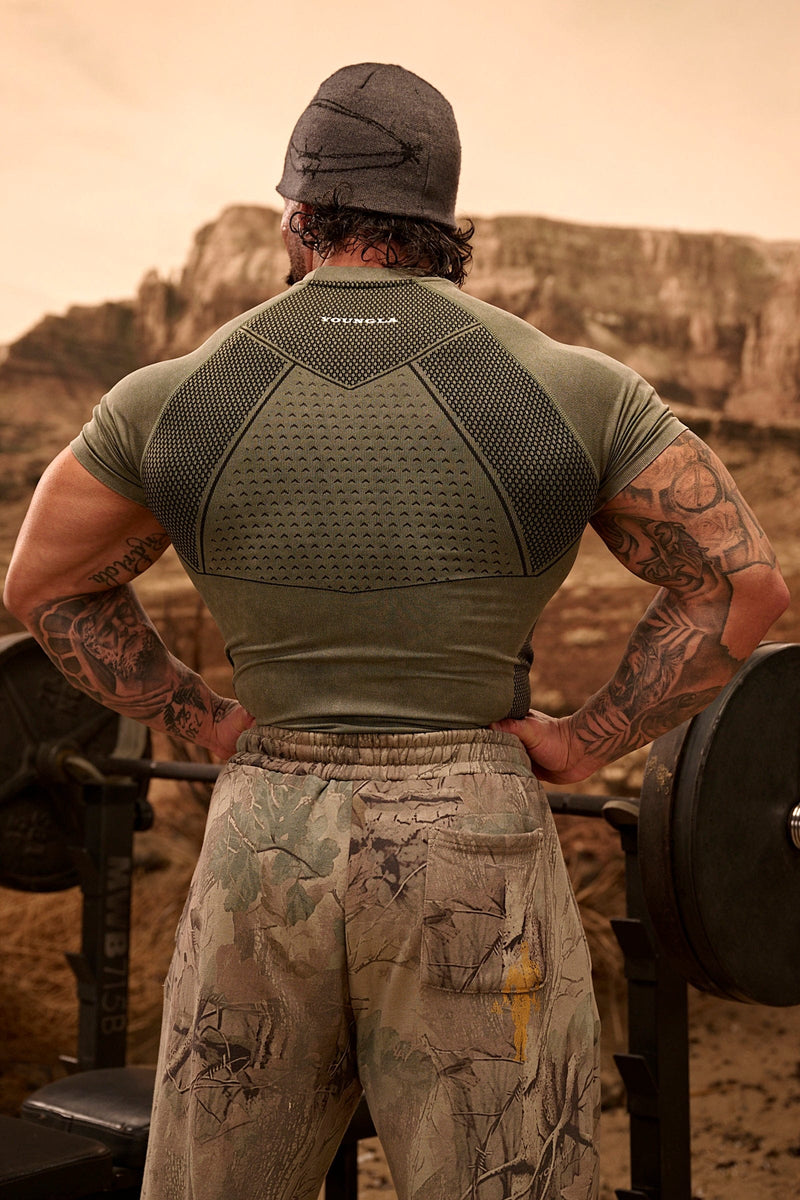 4286 - Gold's Iron Legacy Compression Tees