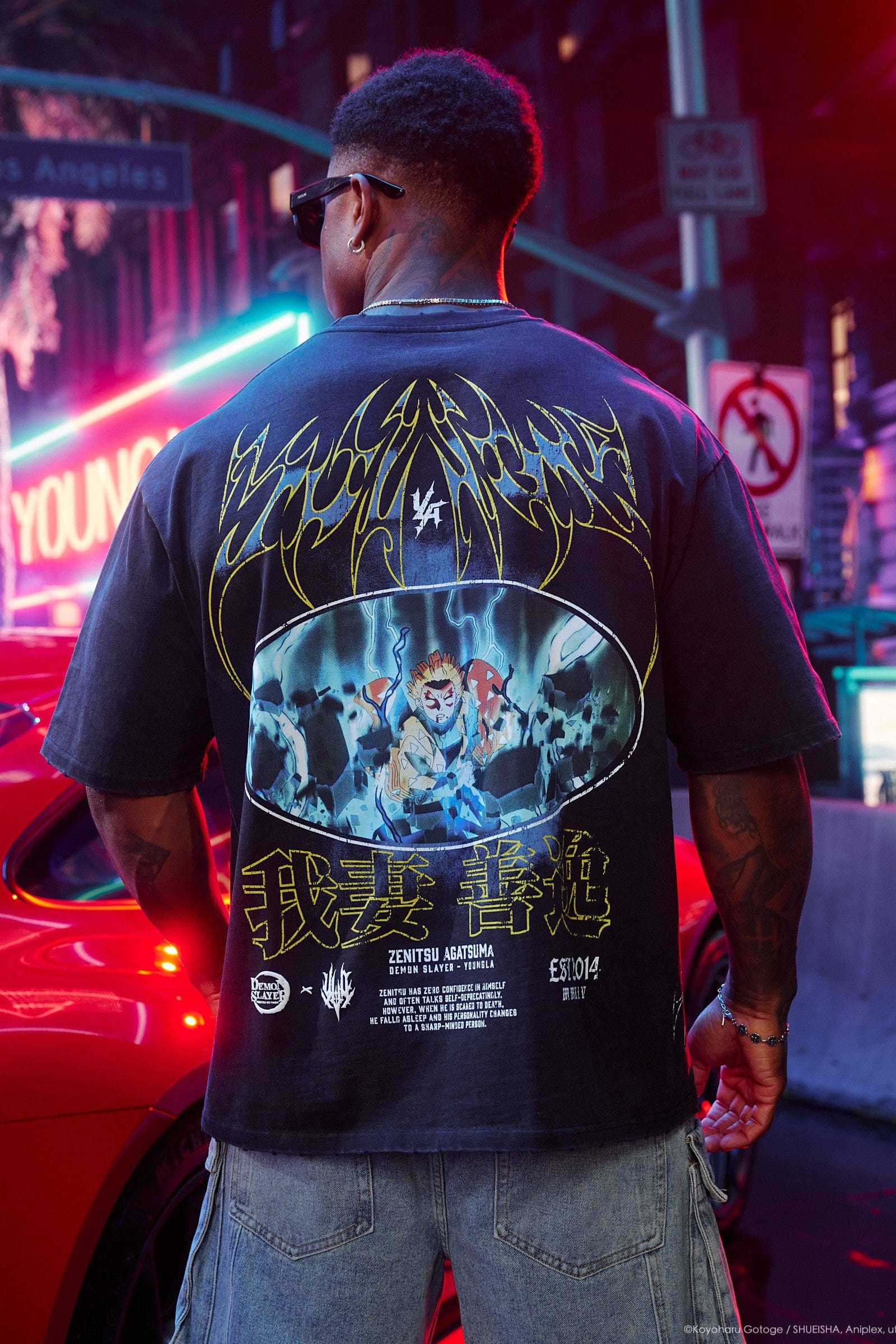 4266 - Demon Slayer™ Character Tees - March 25th from YoungLA - $42