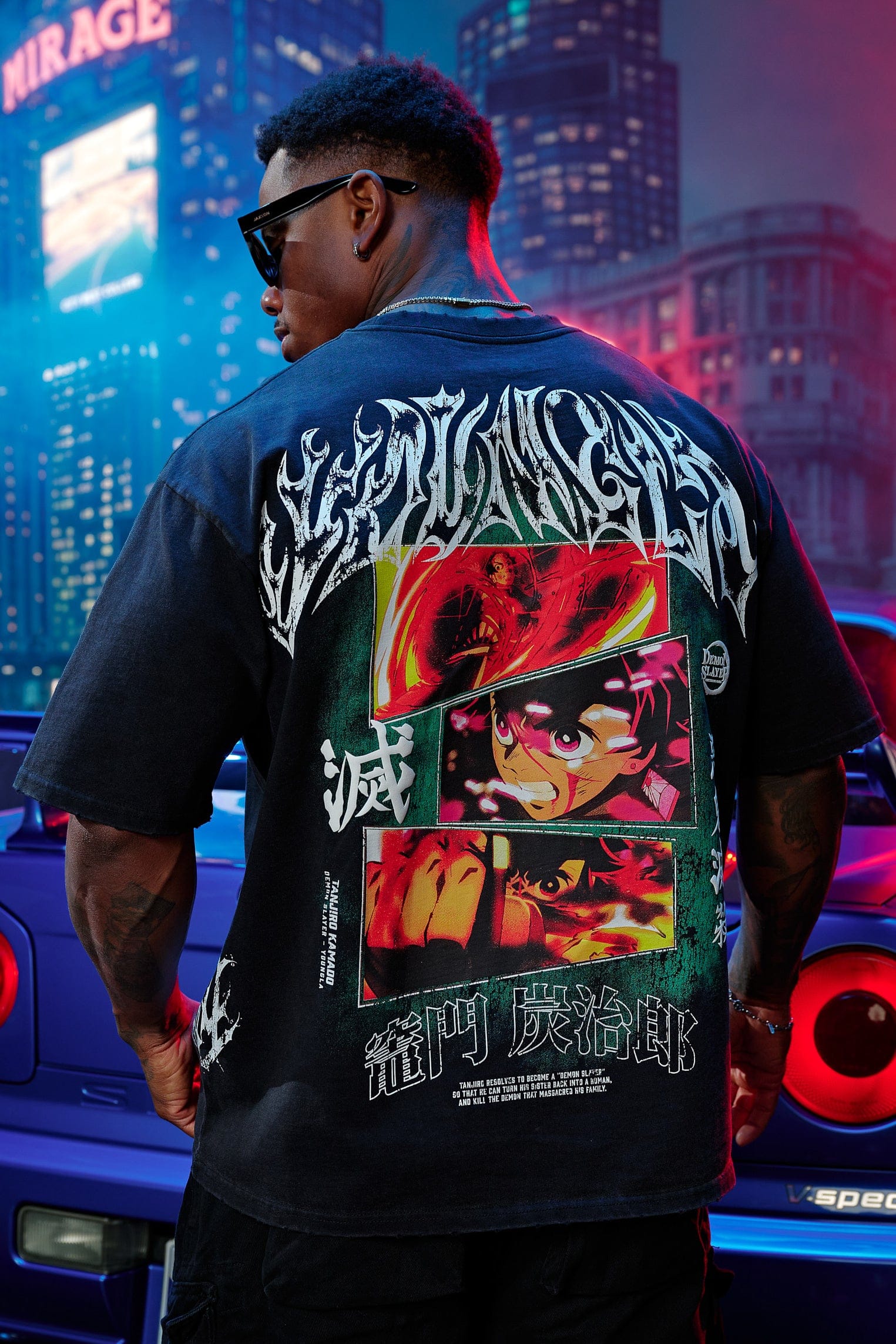 4297 - Demon Slayer™ Manga Tees - March 25th from YoungLA - $42