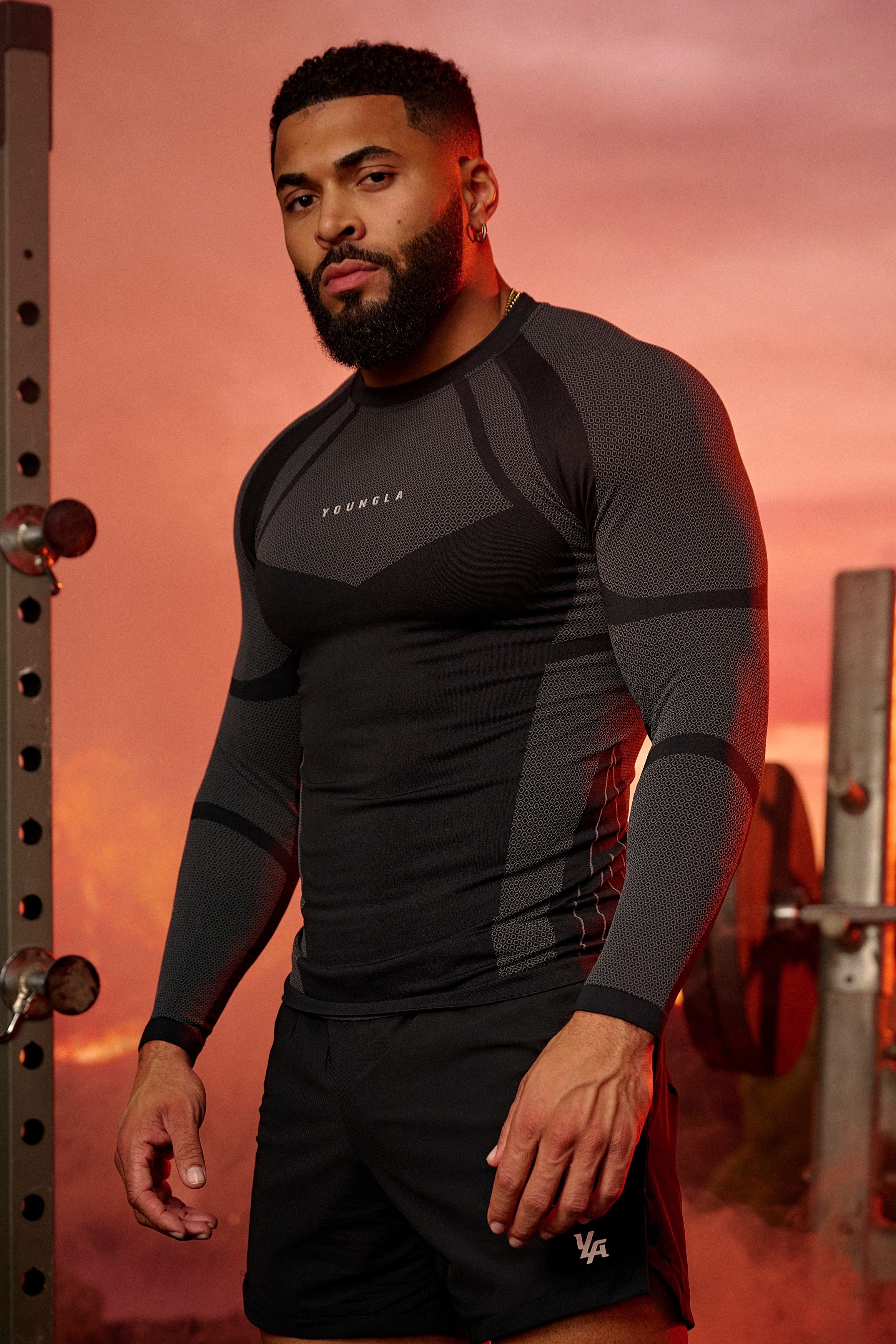 ミュージシャン BABYL L FORCE LONG SLEEVE 8055 - Apex Compression Longsleeves