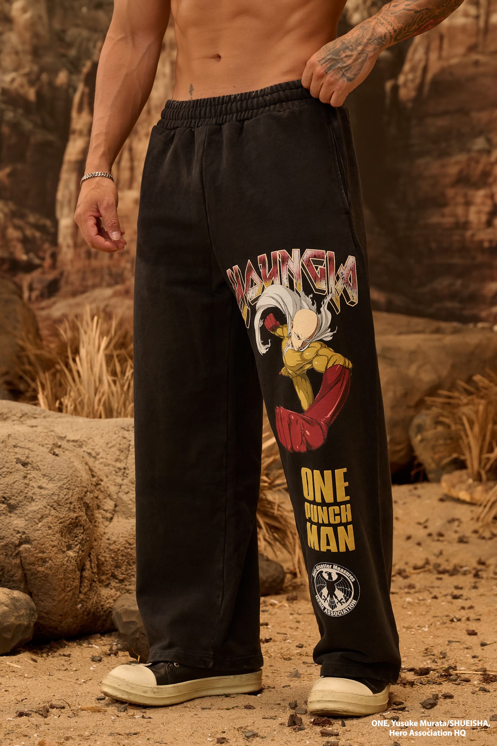 2017 - One Punch Man Sweats from YoungLA - $70