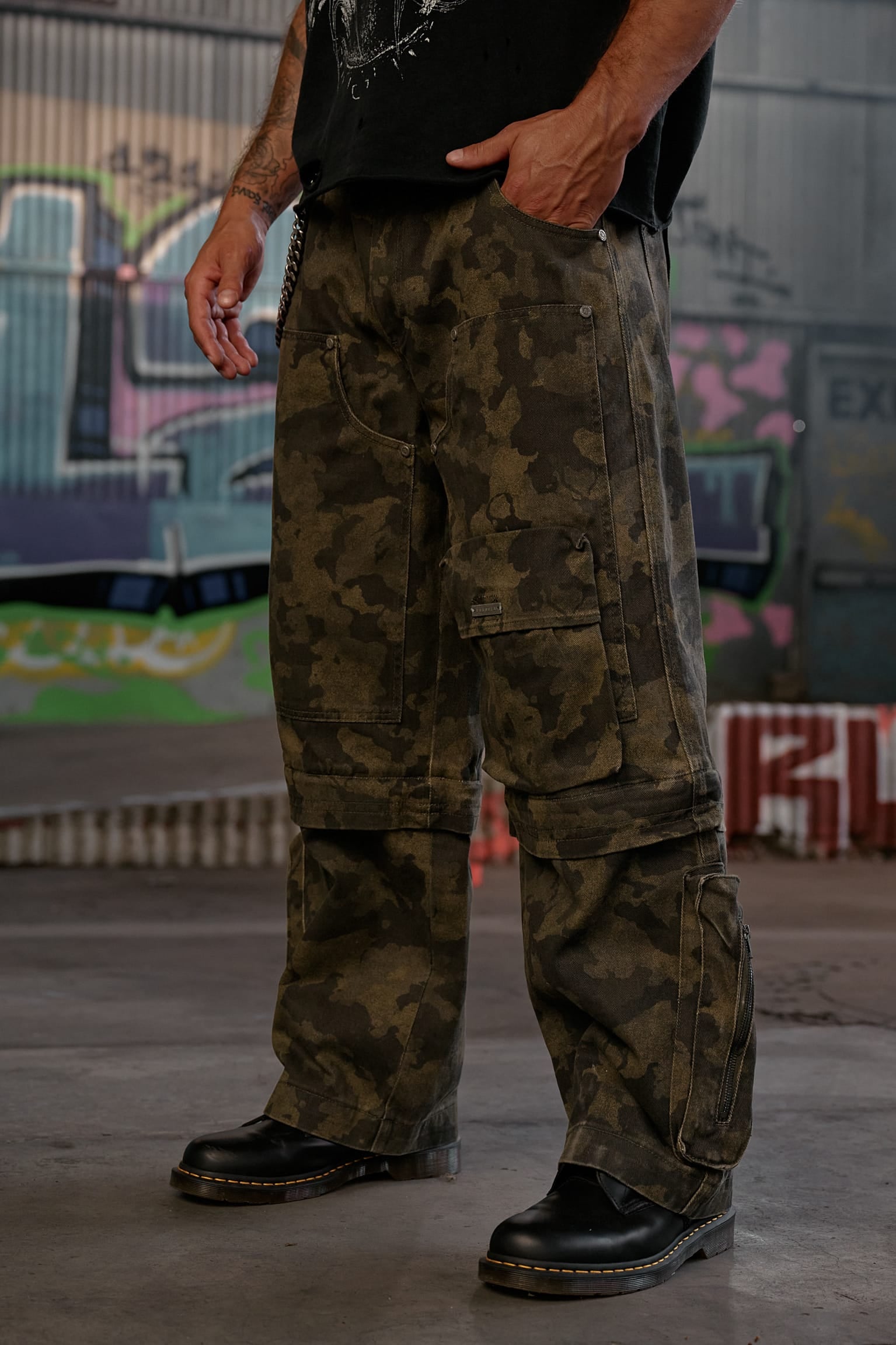 6006 - Cargo Rave Pants - April 30th from YoungLA - $75
