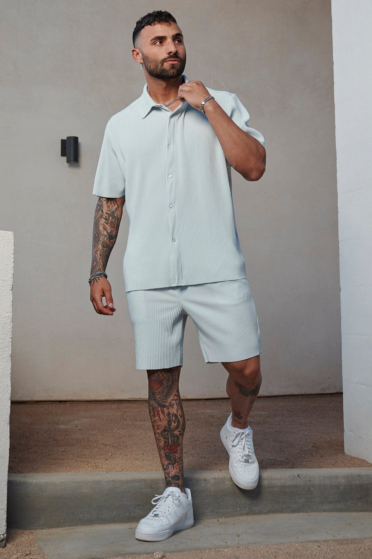 448 - Pleated Festival Shirts